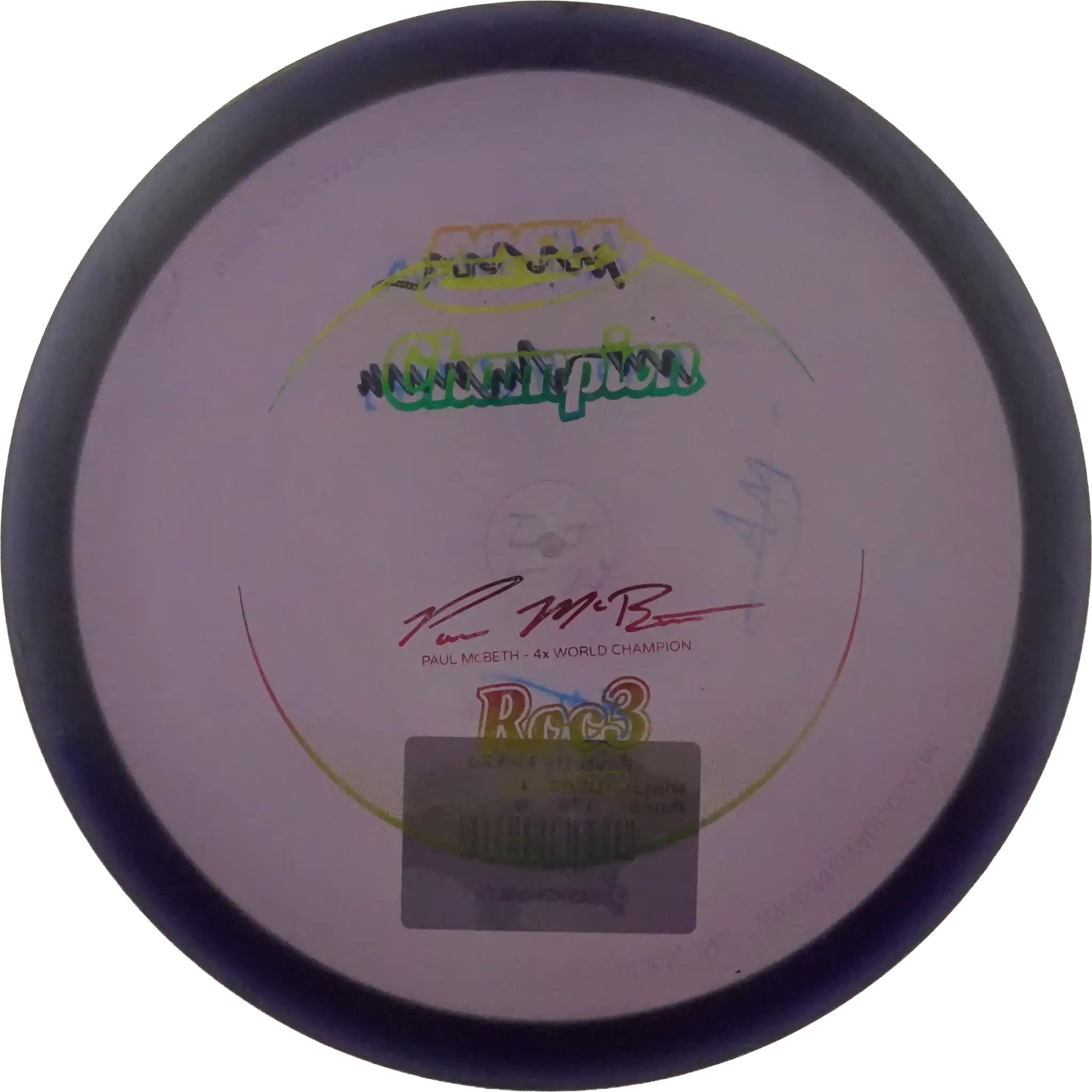 Champion Roc3 - Paul McBeth - 4X World Champion