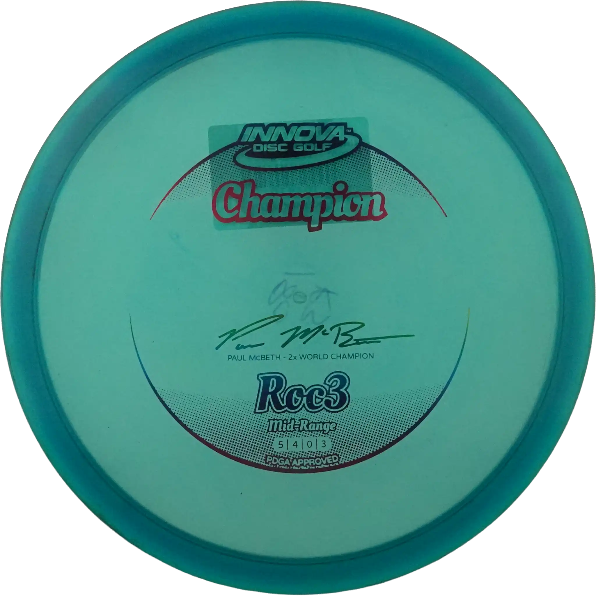 Champion Roc3 - Paul McBeth - 2X World Champion