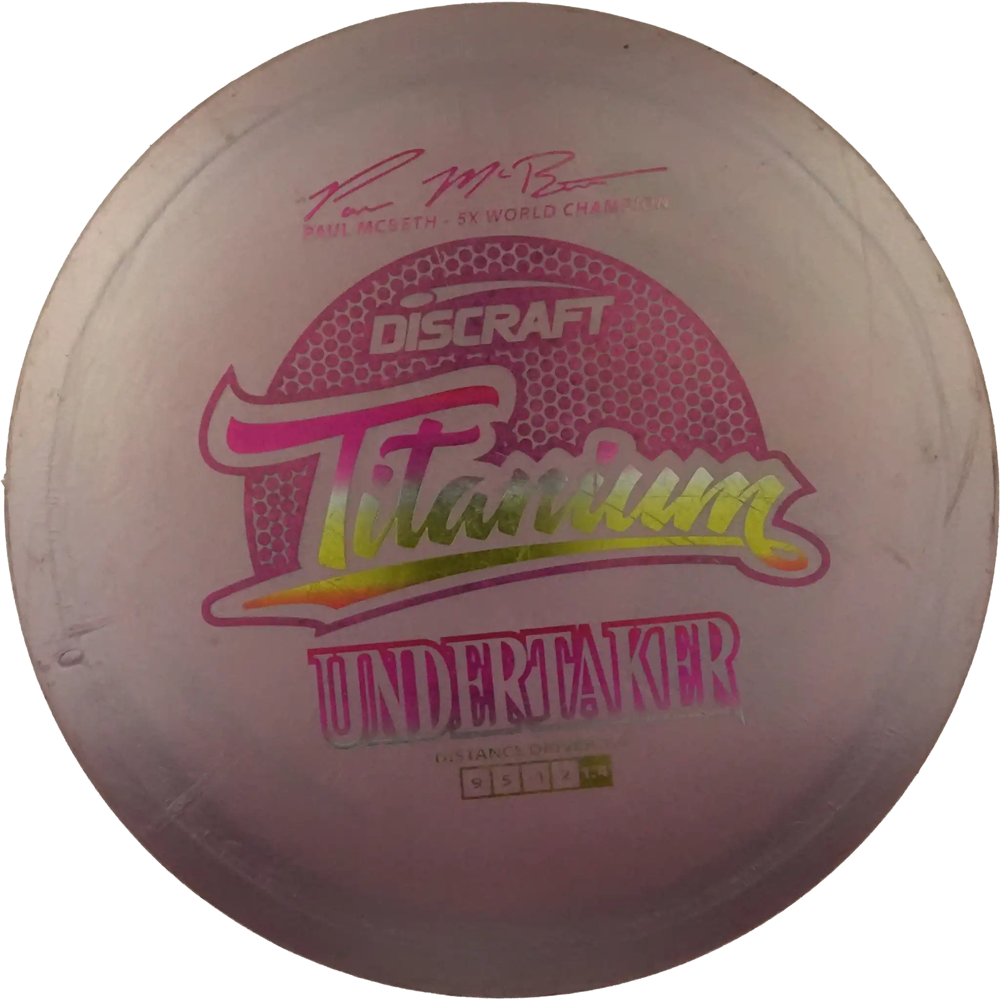 Titanium Undertaker - Paul McBeth