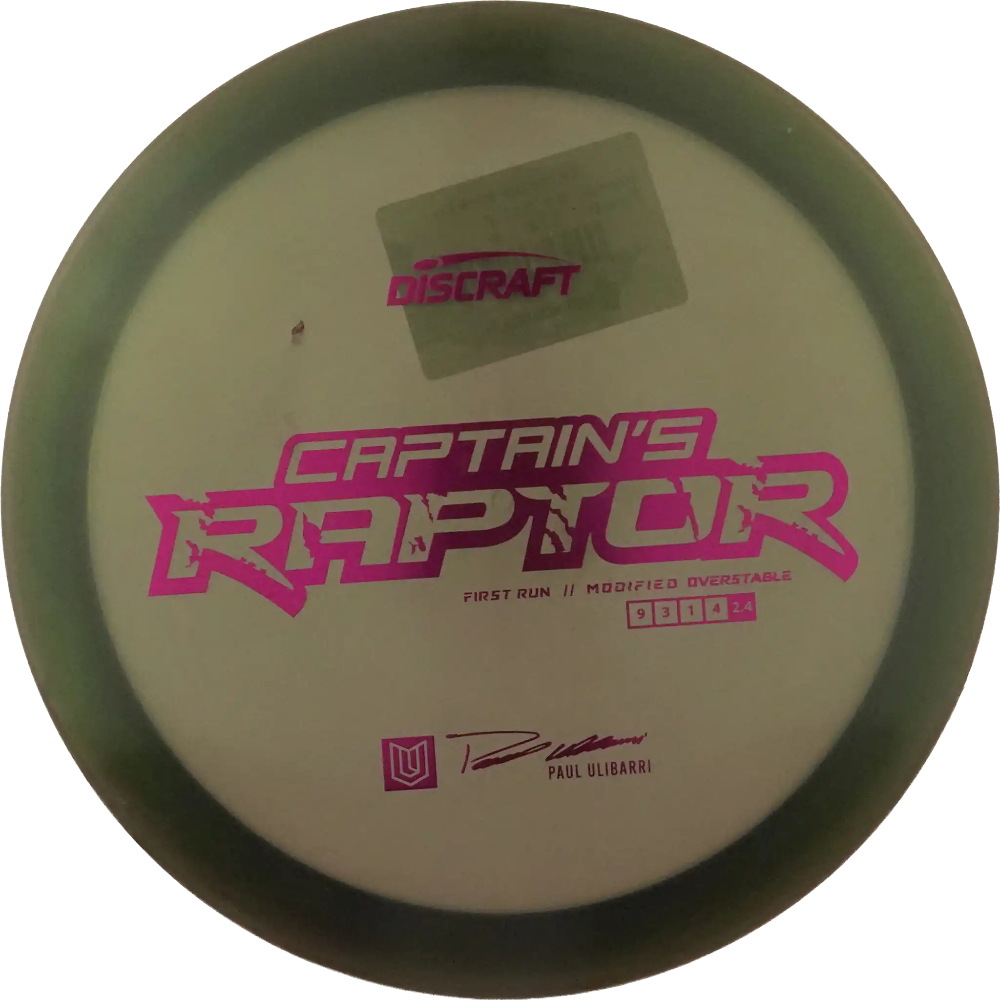 Metallic Z Captain´s Raptor - Paul Ulibarri