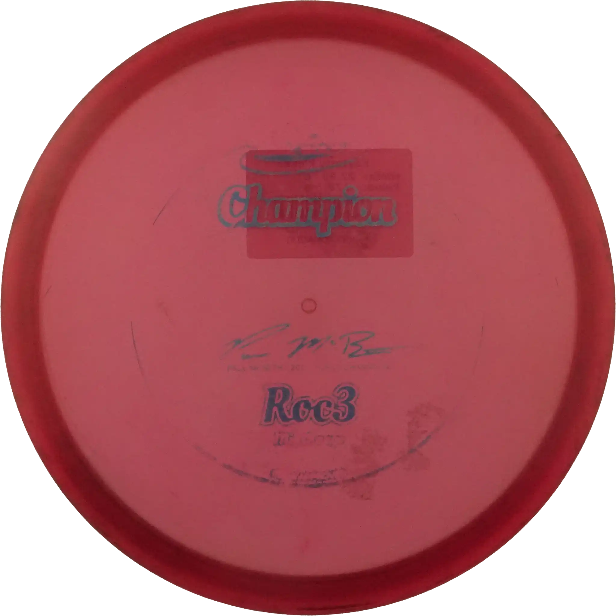 Champion Roc3 - Paul McBeth - 2012 World Champion