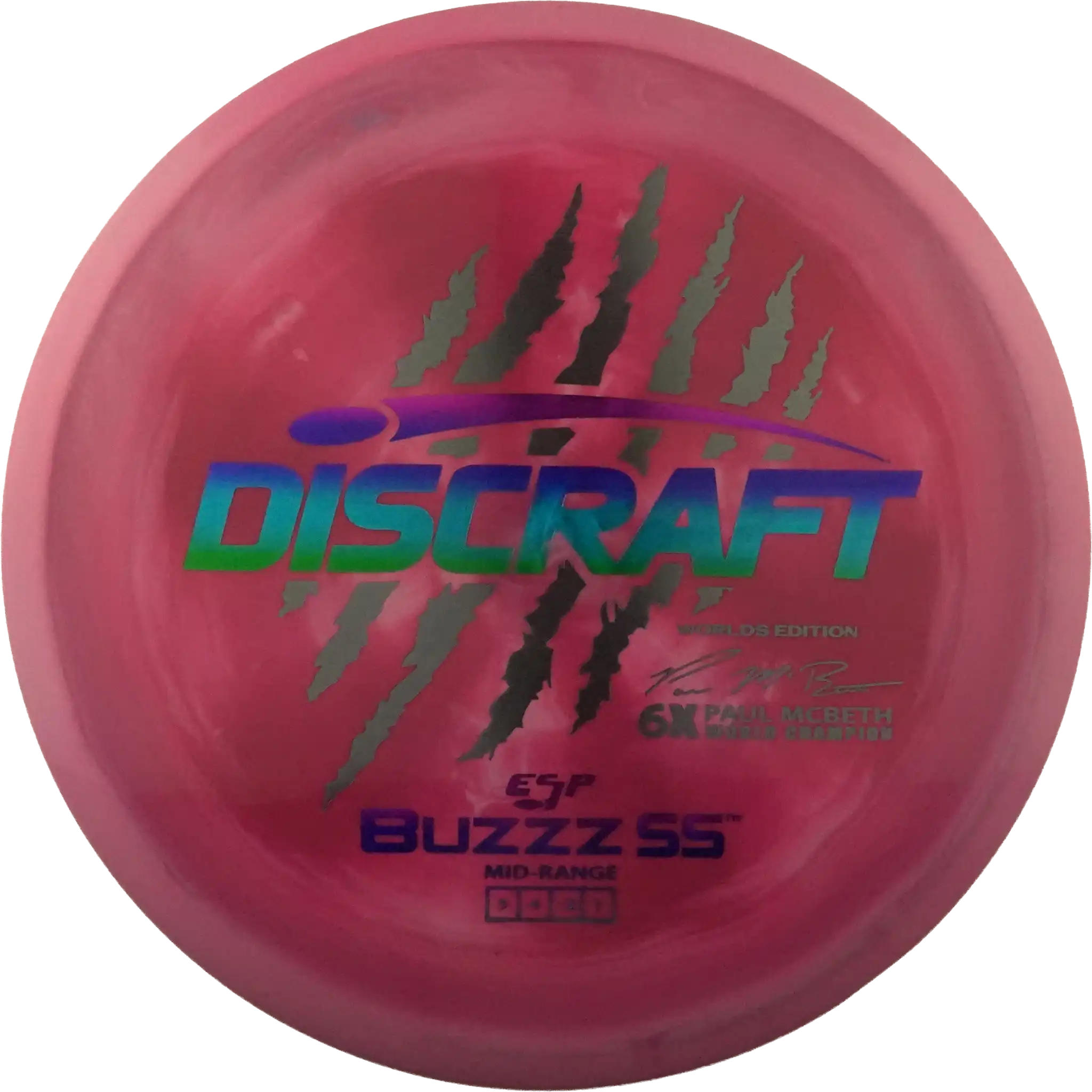 ESP Buzzz SS - Paul McBeth - 6x World Champion - Claw Stamp