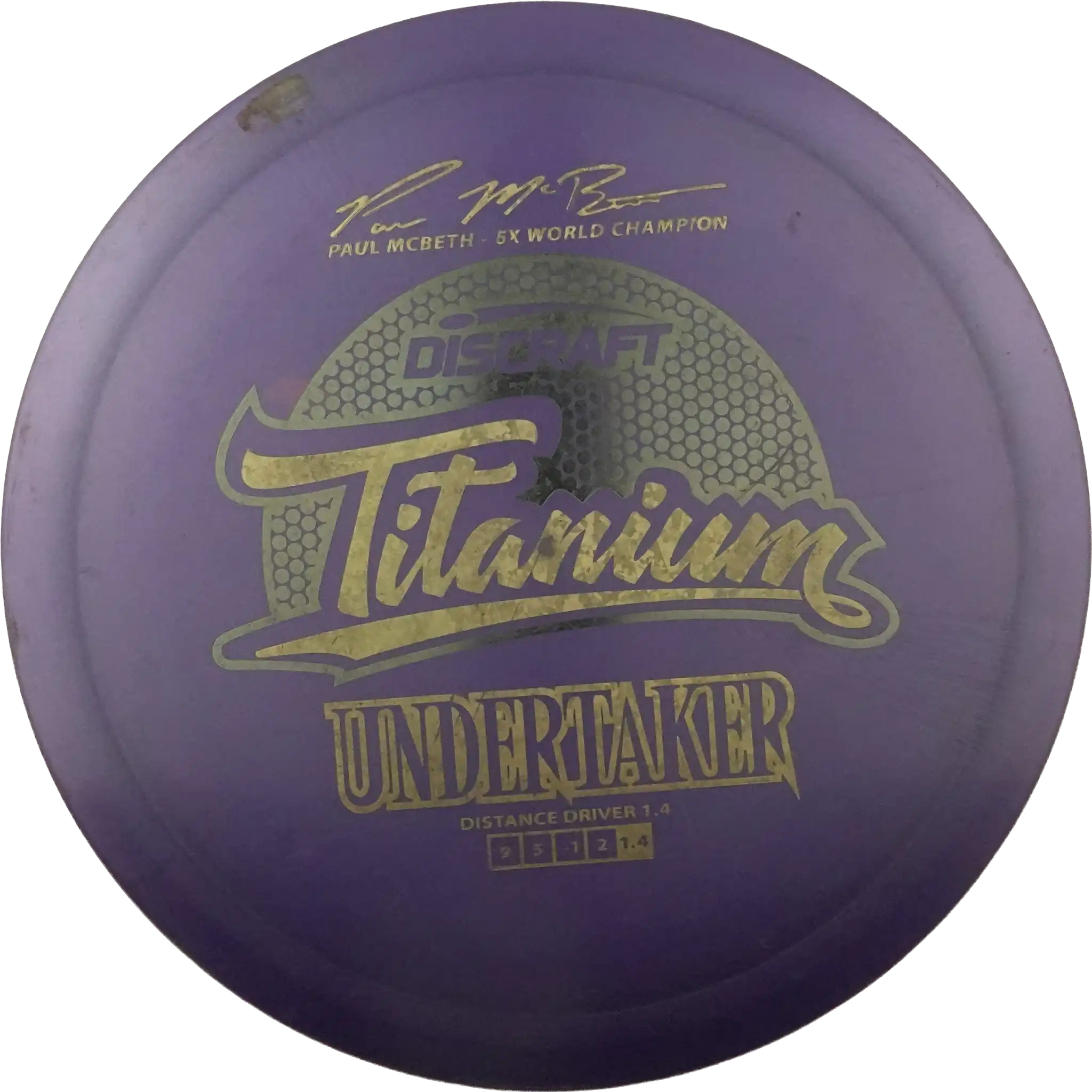 Titanium Undertaker - Paul McBeth
