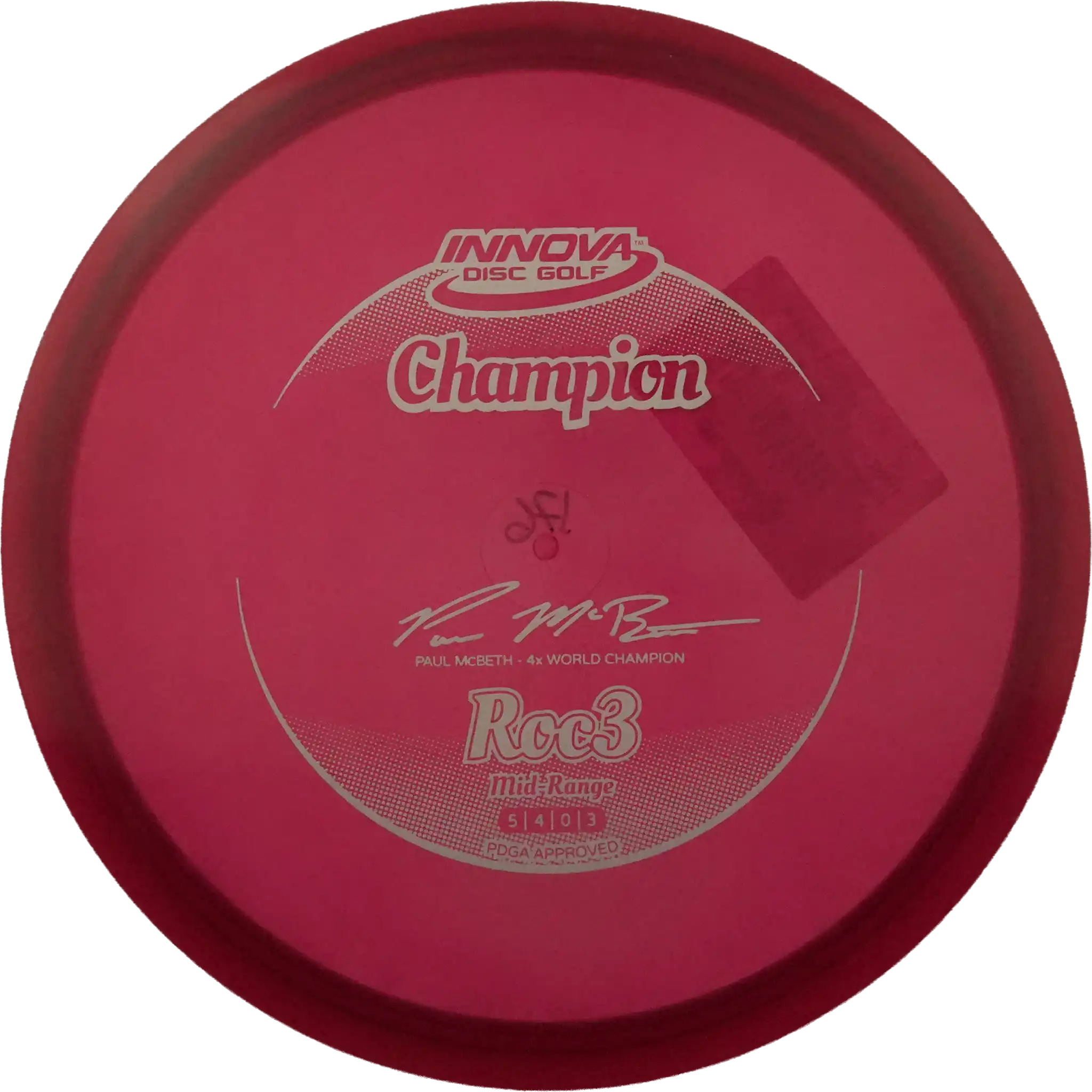 Champion Roc3 - Paul McBeth 4x World Champion