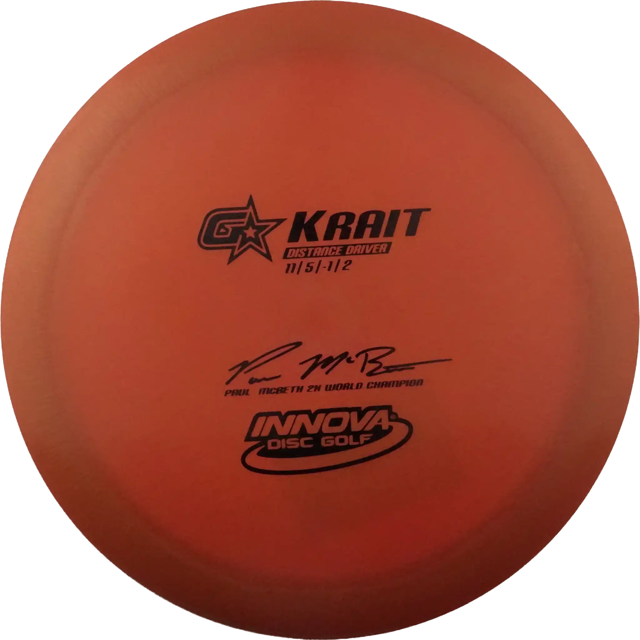 GStar Krait - Paul Mcbeth - 2x World Champion