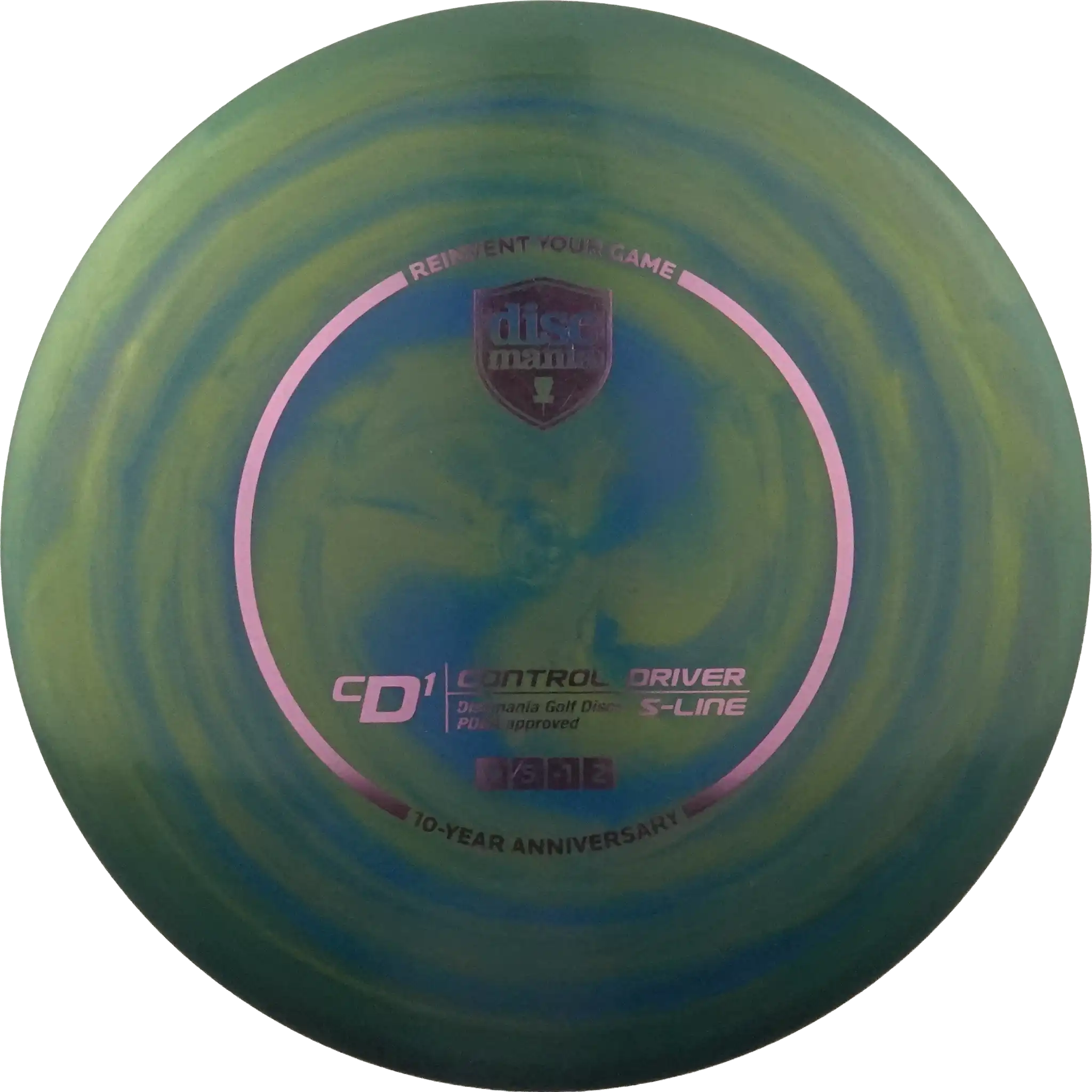 Golden Swirl S-Line CD1 - 10 Year Anniversary