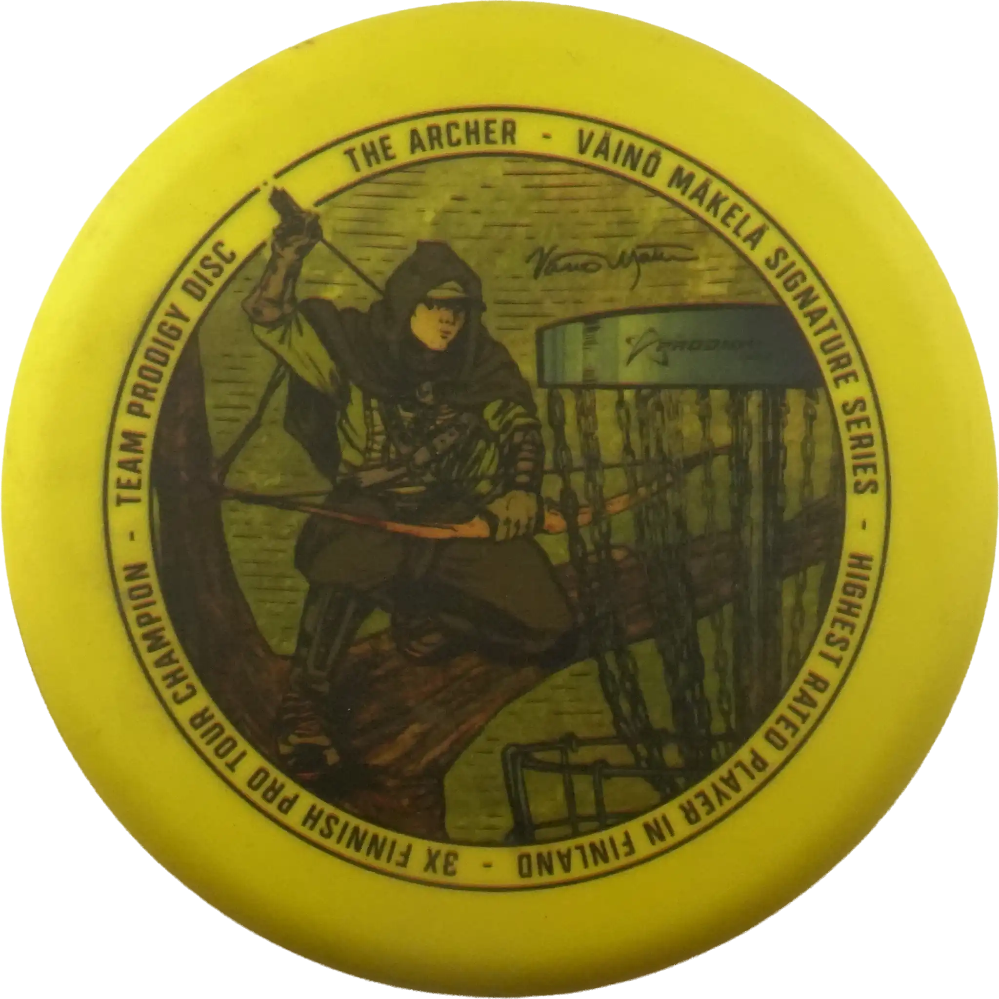 DuraFlex P Model US - Archer Stamp - Väinö Mäkelä