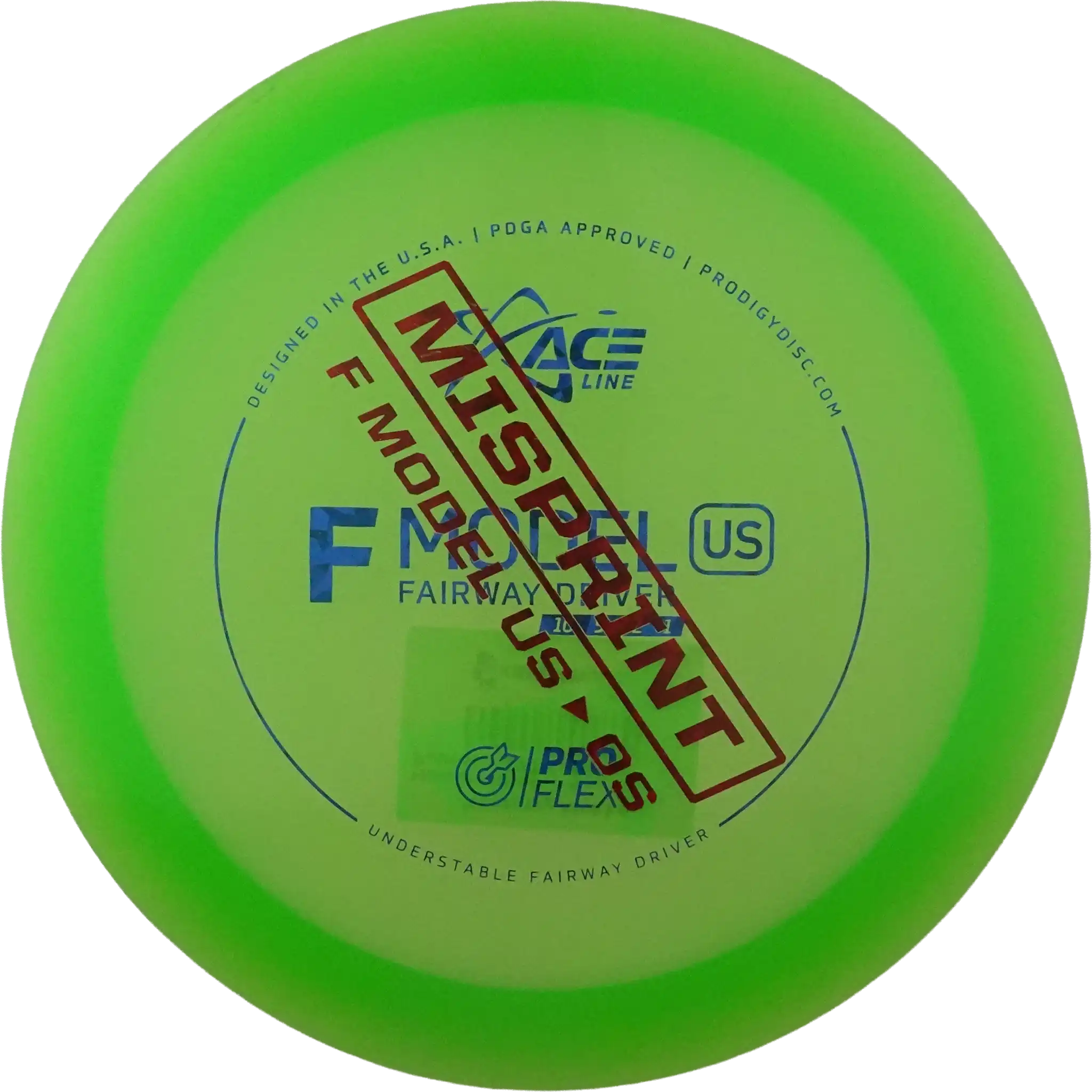 ProFlex F Model OS - Misprint