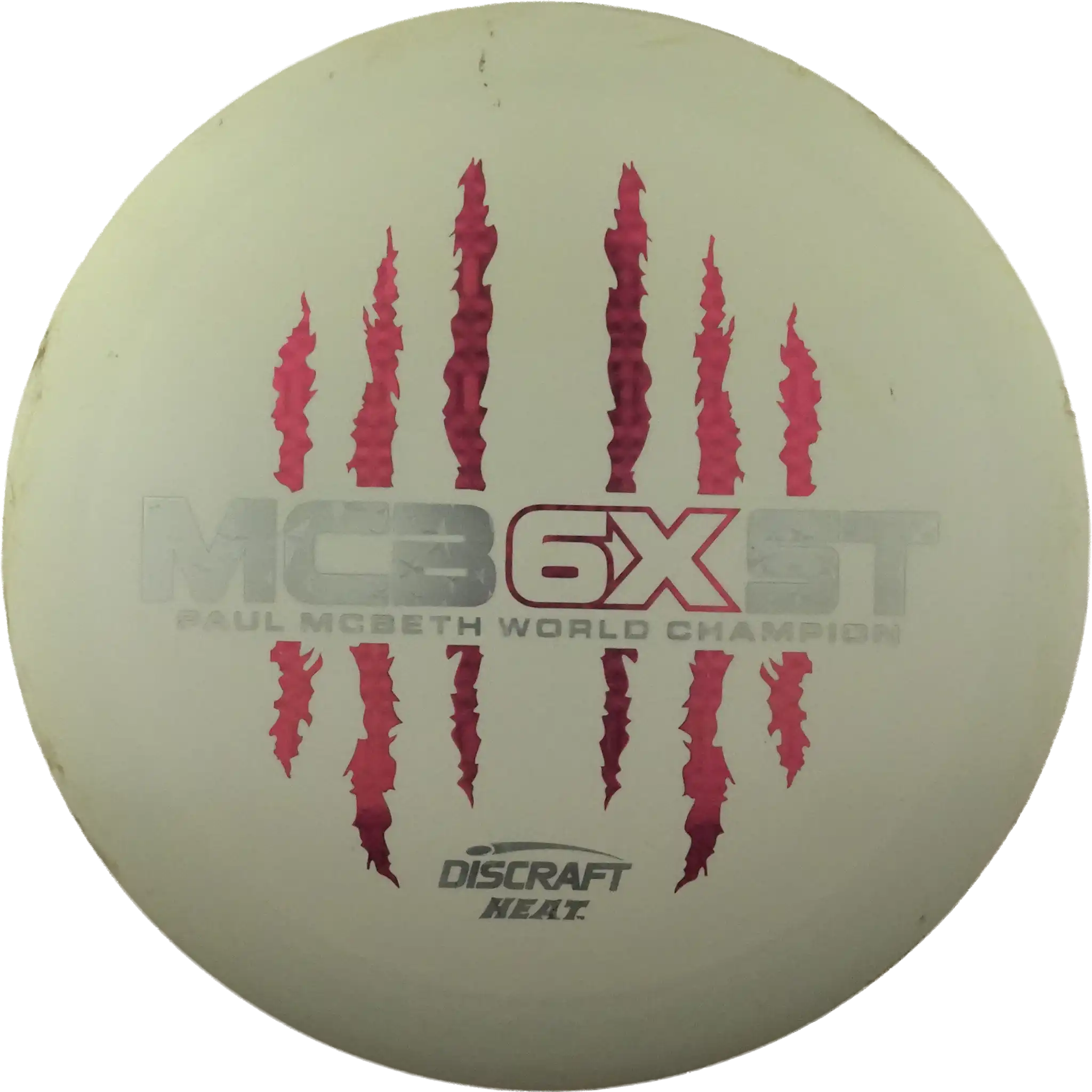 ESP Heat - Paul McBeth 6x World Champion - Claw Stamp
