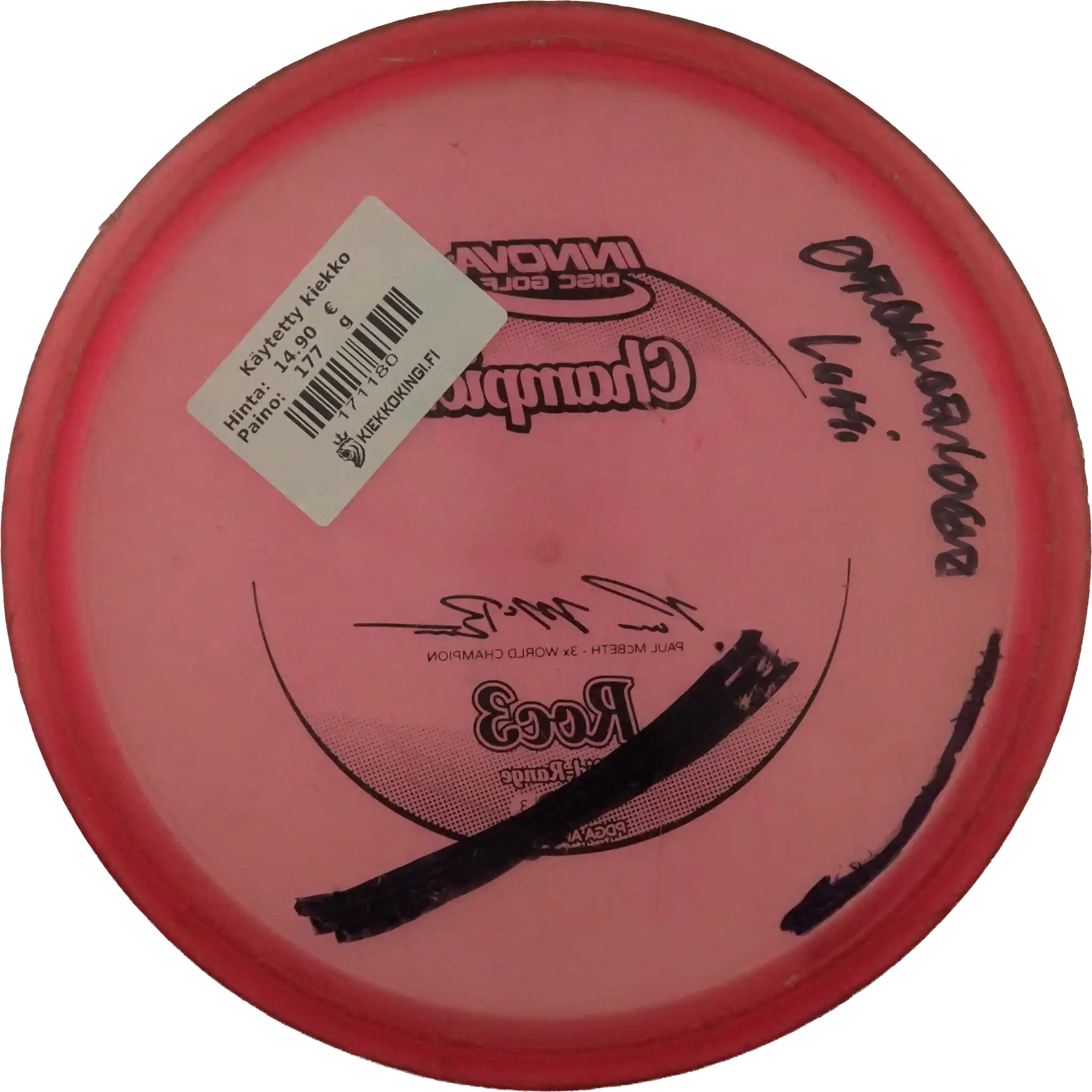 Champion Roc3 - Paul McBeth - 3x World Champion