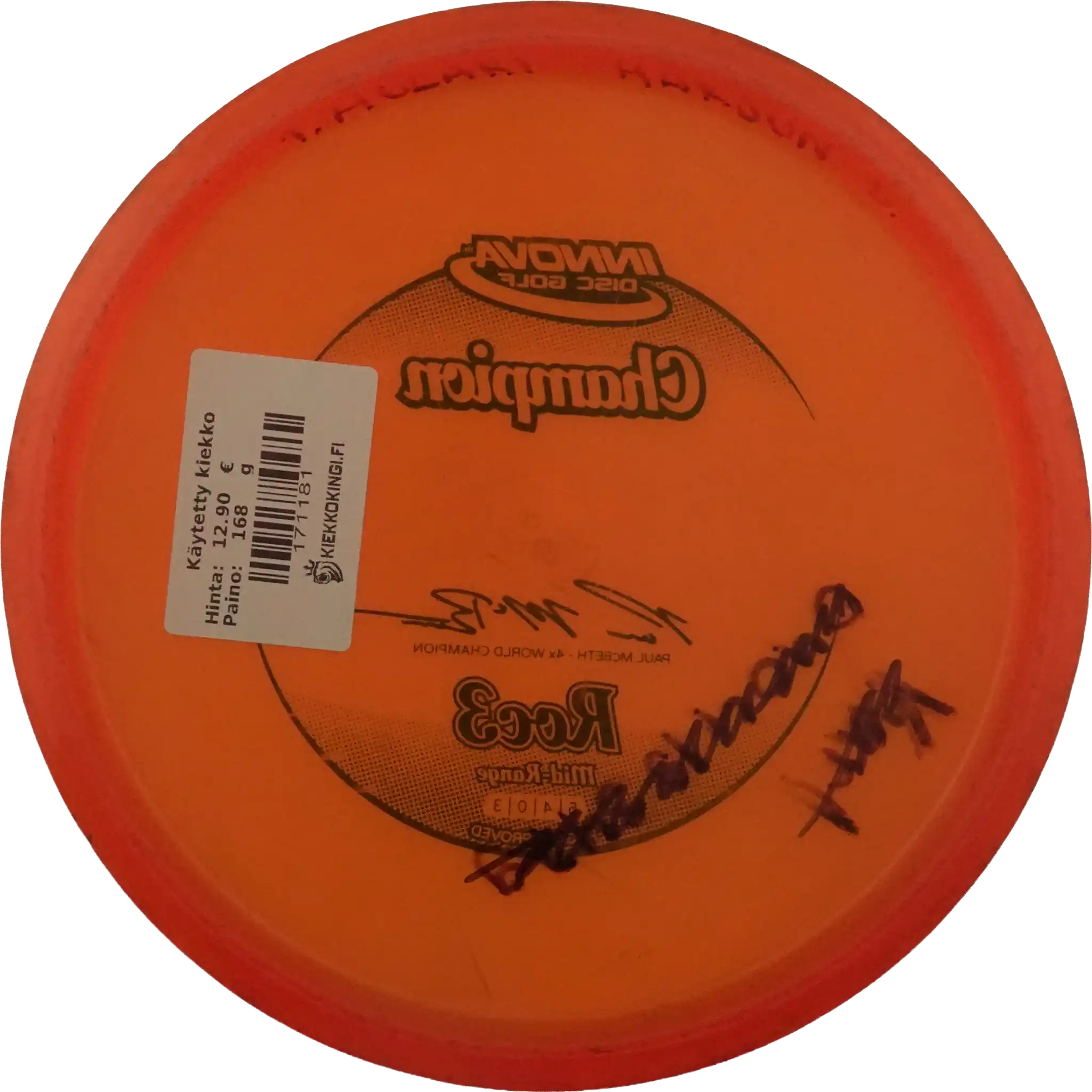 Champion Roc3 - Paul McBeth - 3x World Champion
