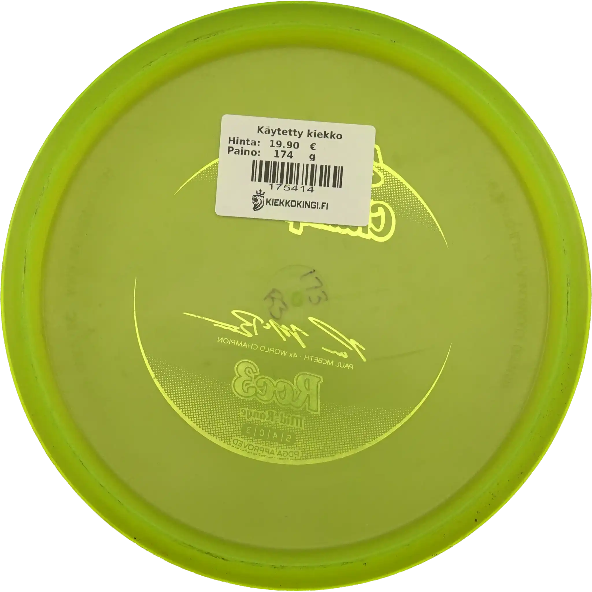 Champion Roc3 - Paul McBeth - 4x World Champion