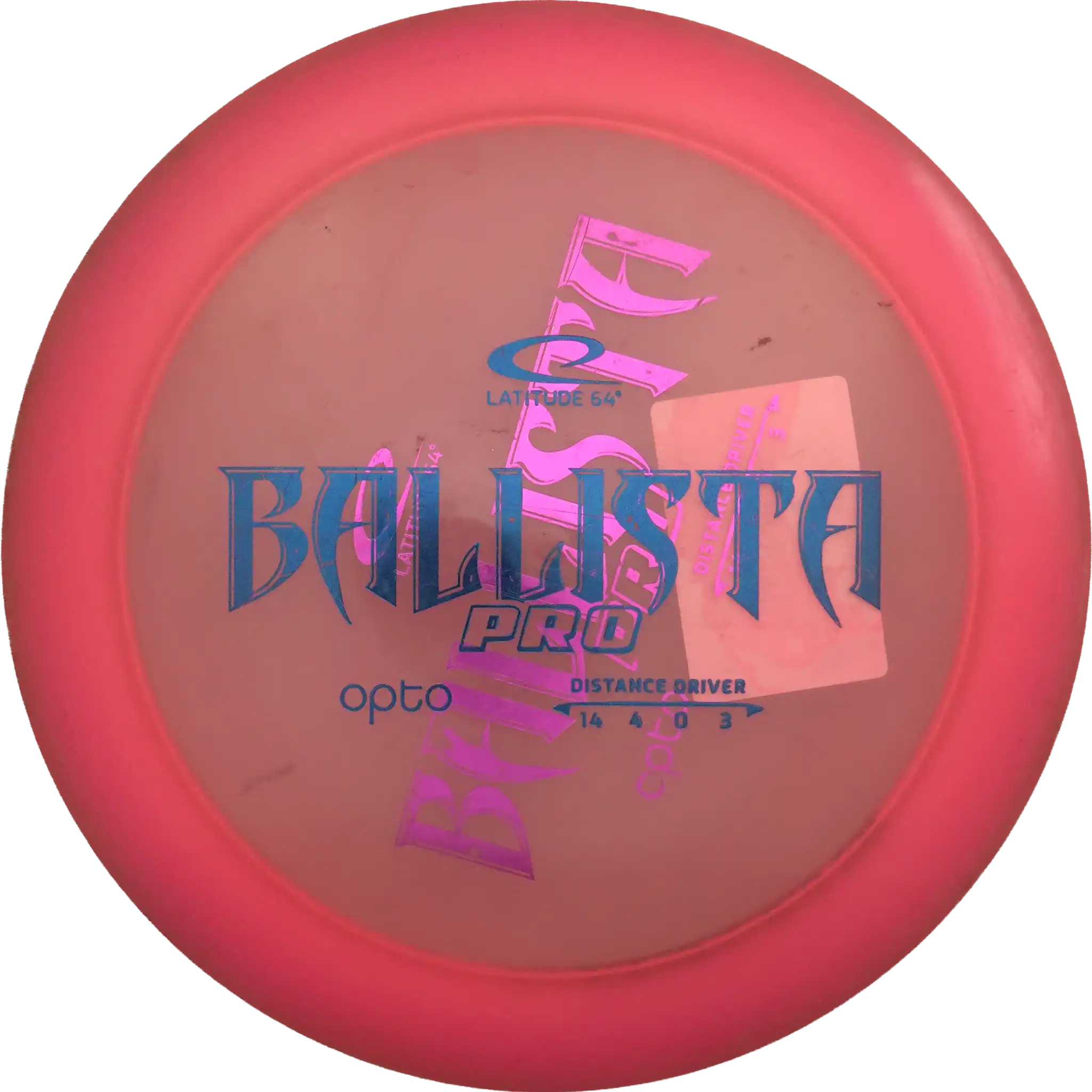 Opto Ballista Pro - misprint