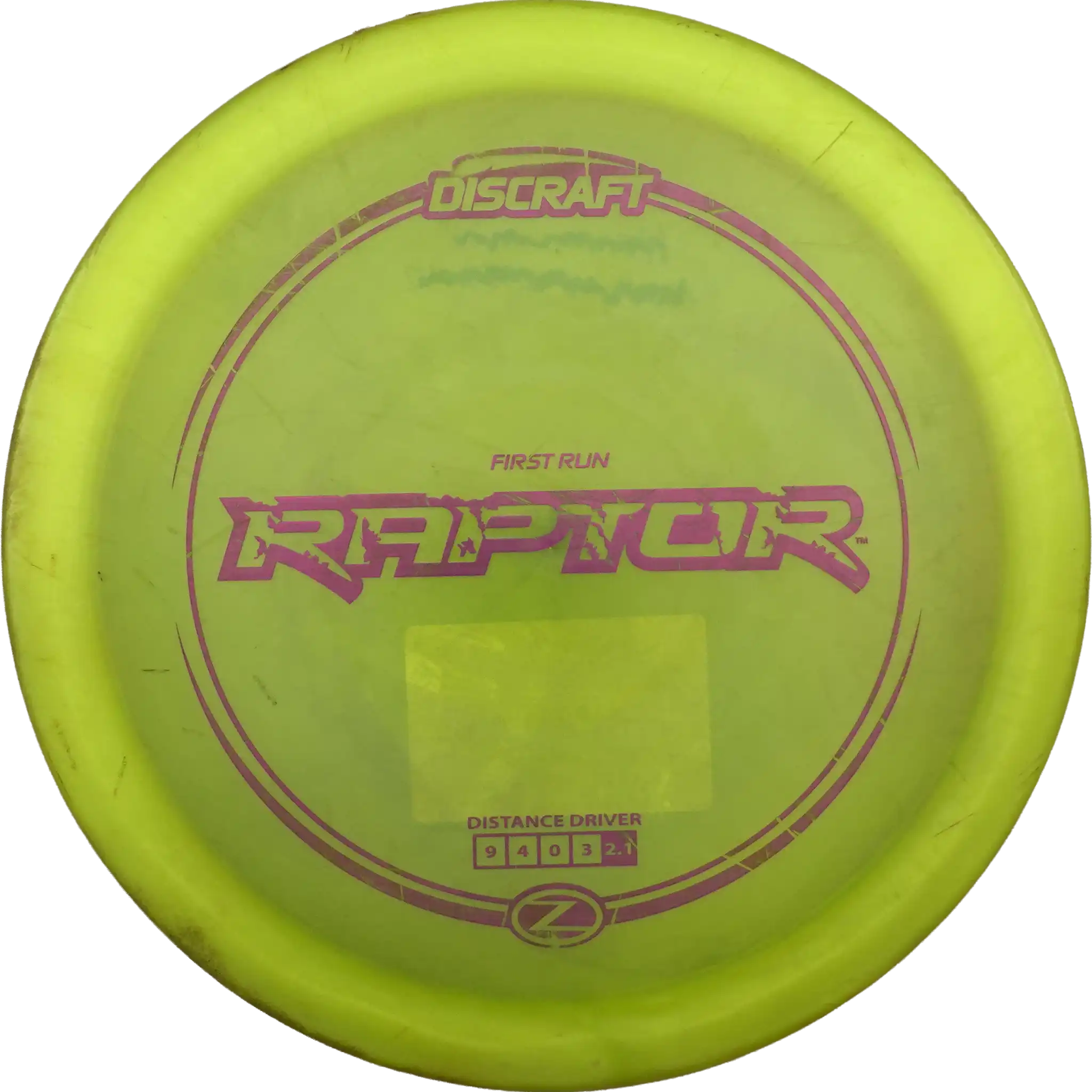 Z Raptor - First Run