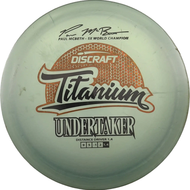 Titanium Undertaker - Paul McBeth - 5x World Champion