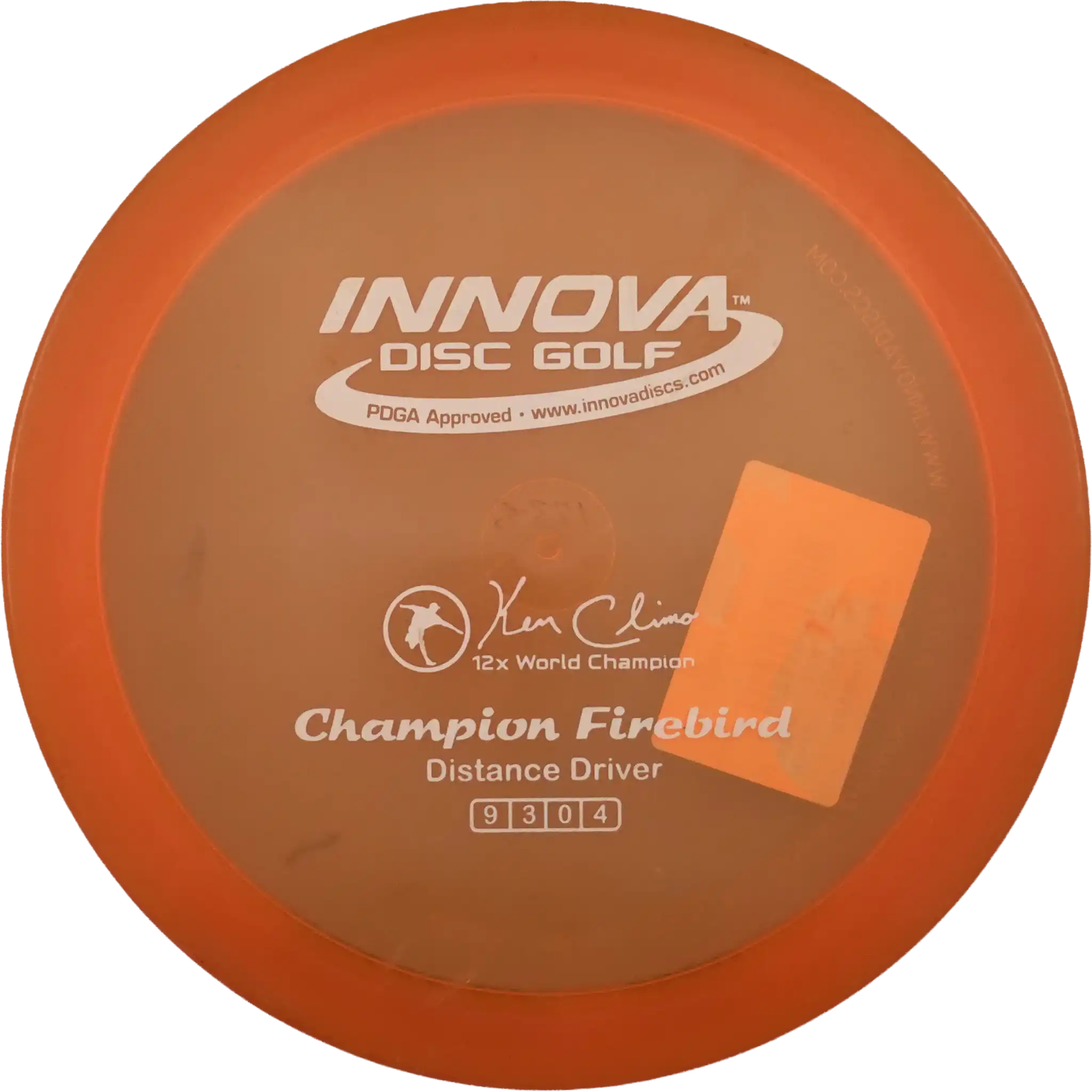 Champion Firebird - Ken Climo - 12x World Champion