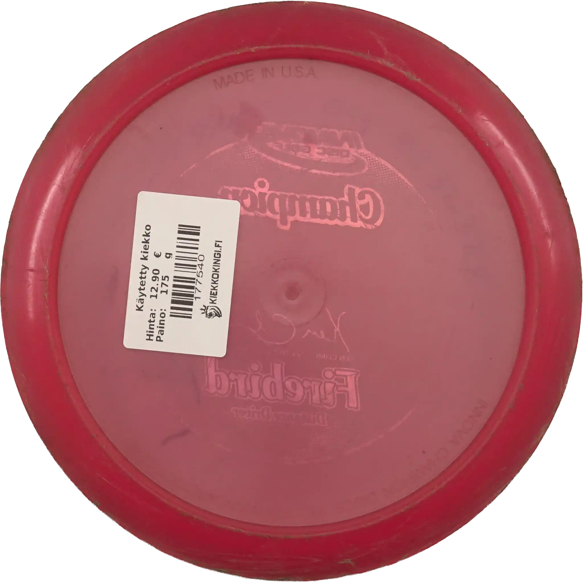 Champion Firebird - Ken Climo - 12x World Champion