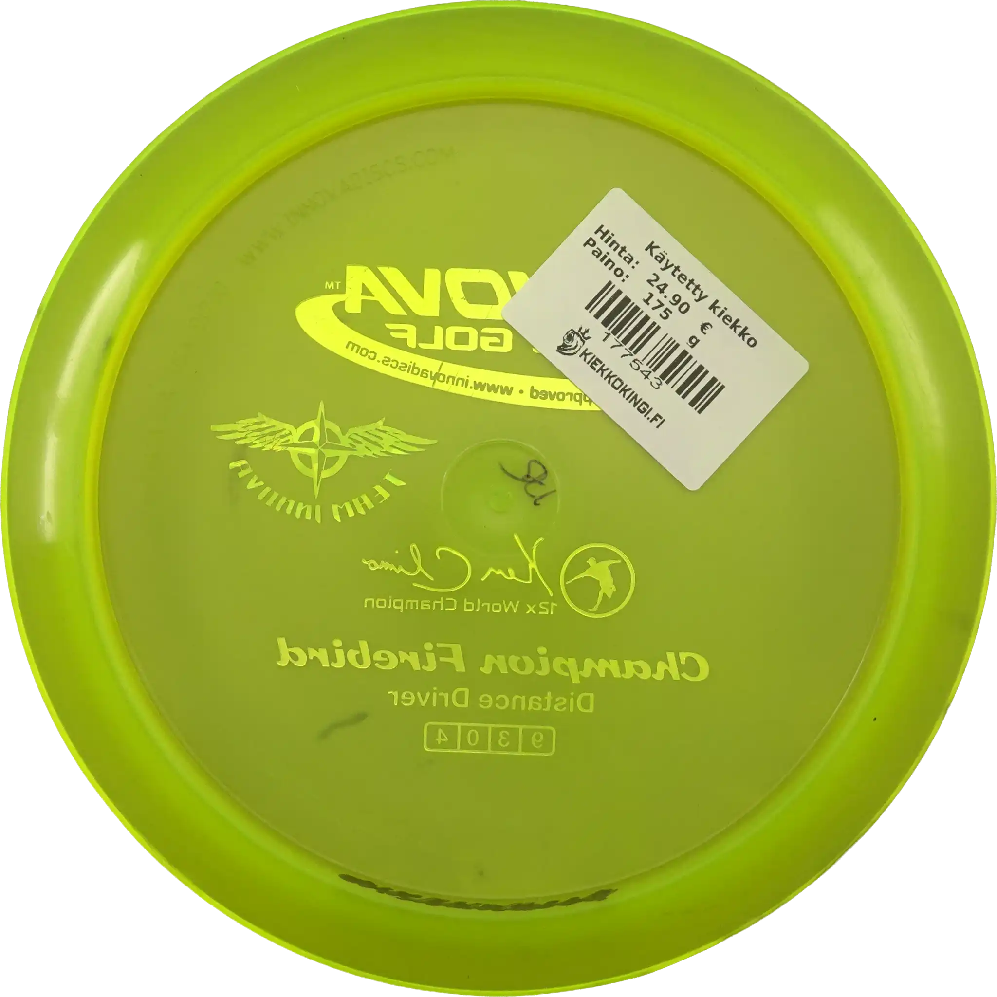 Champion Firebird - Team Innova - Ken Climo - 12x World Champion