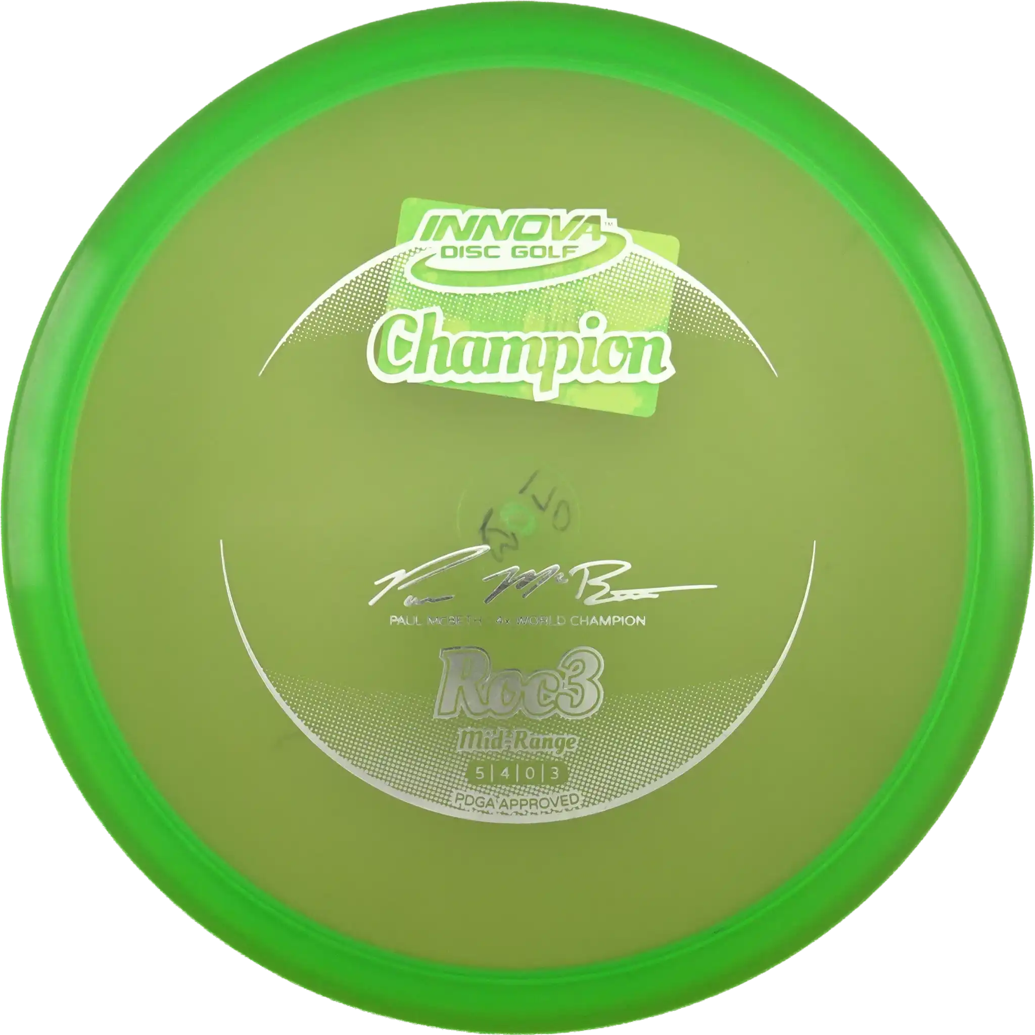 Champion Roc3 - Paul McBeth - 4x World Champion