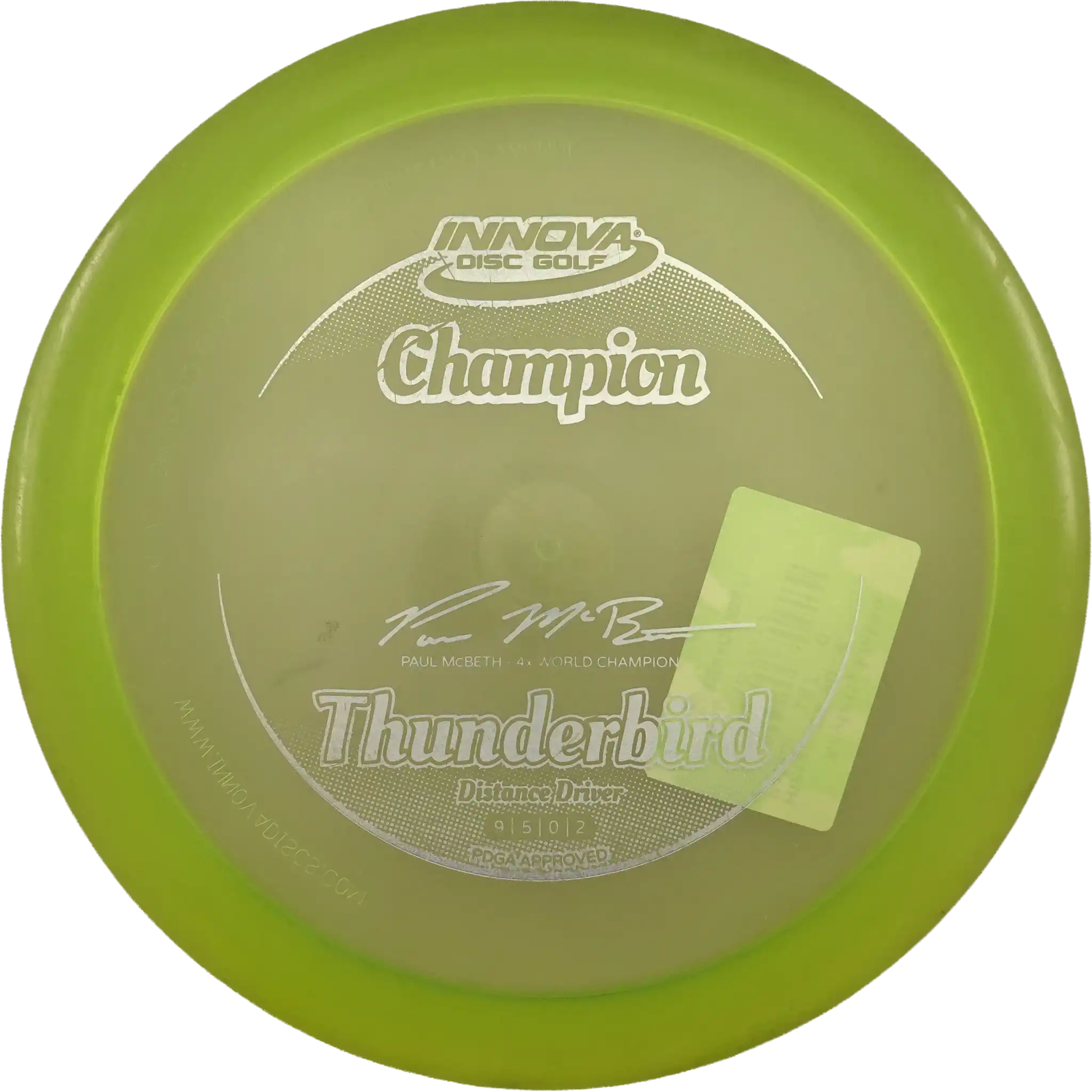 Champion Thunderbird - Paul McBeth - 4x World Champion