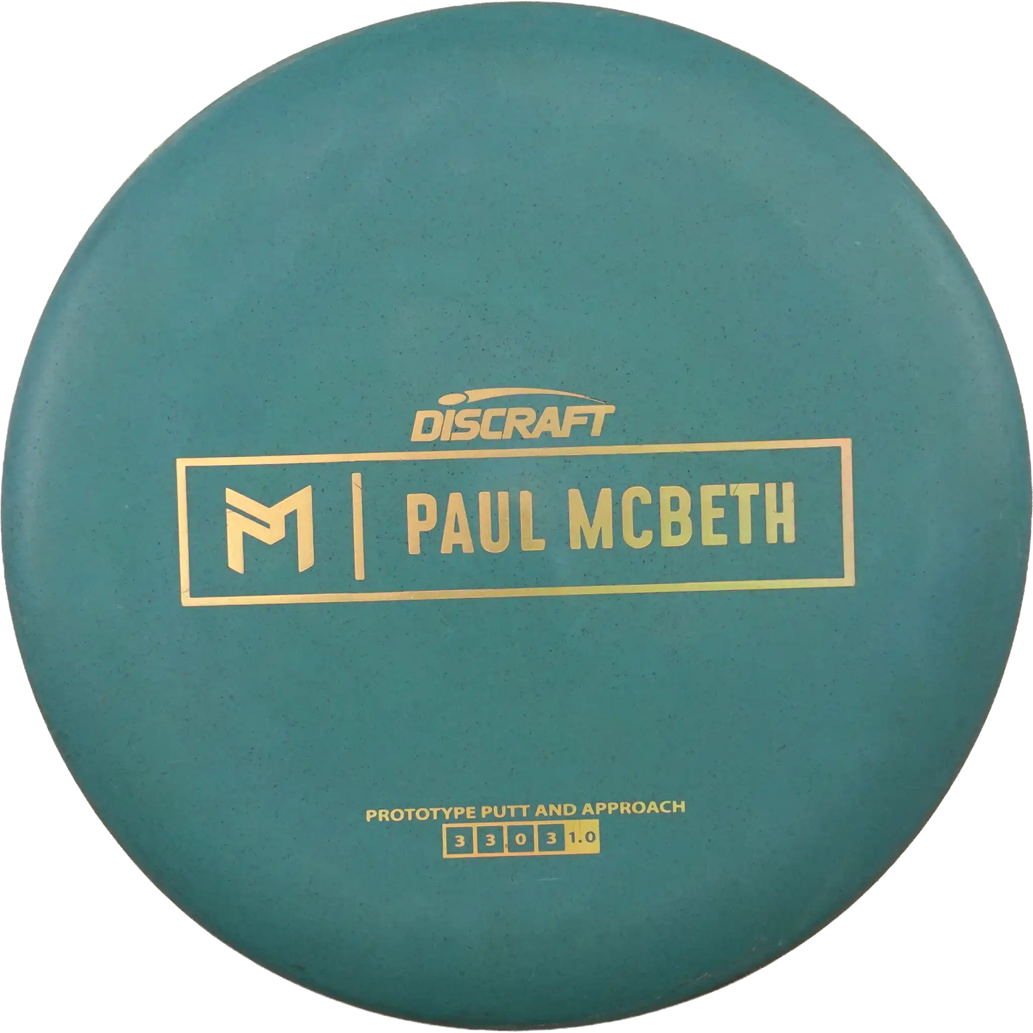 Rubber Blend Kratos - Prototype - Paul McBeth