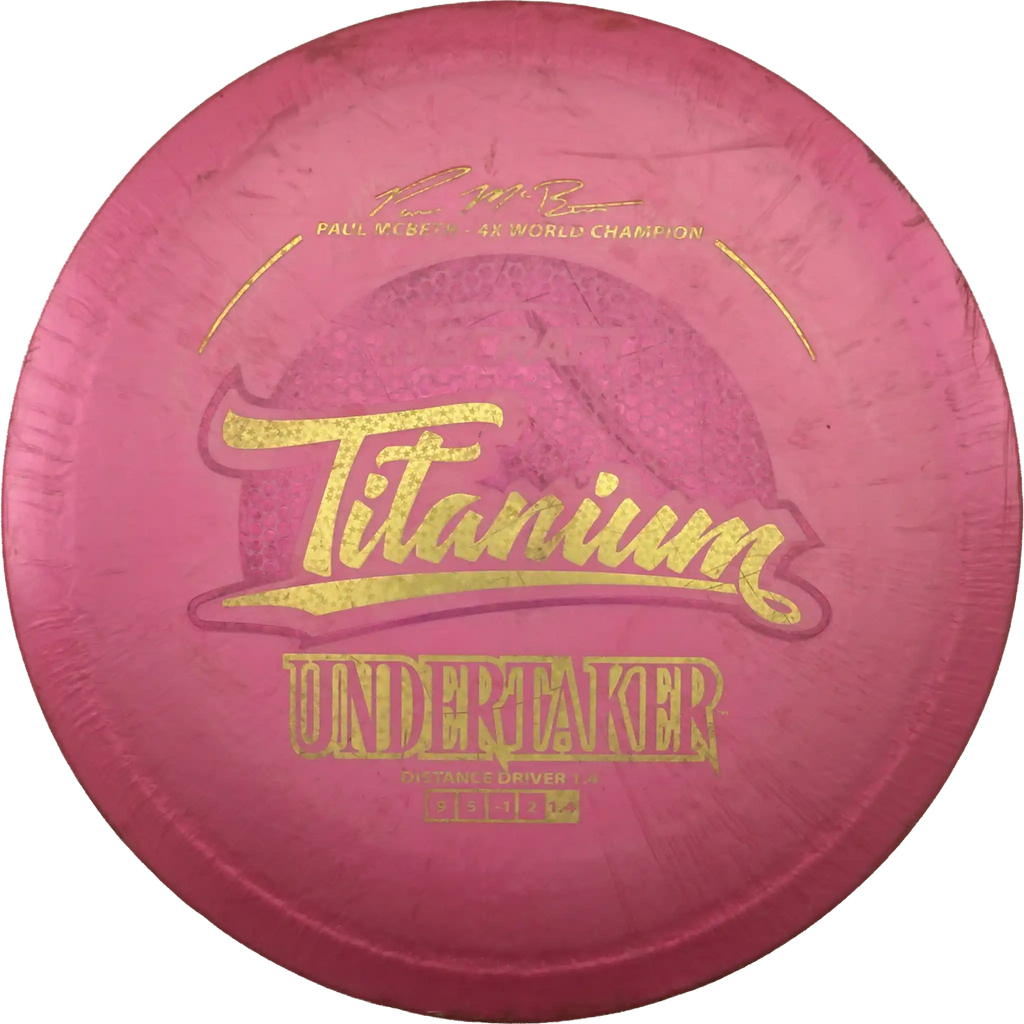 Titanium Undertaker - Paul McBeth