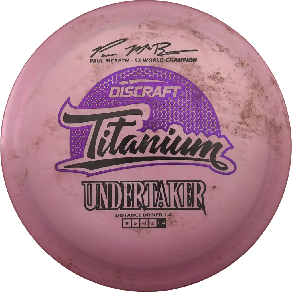 Titanium Undertaker - Paul McBeth