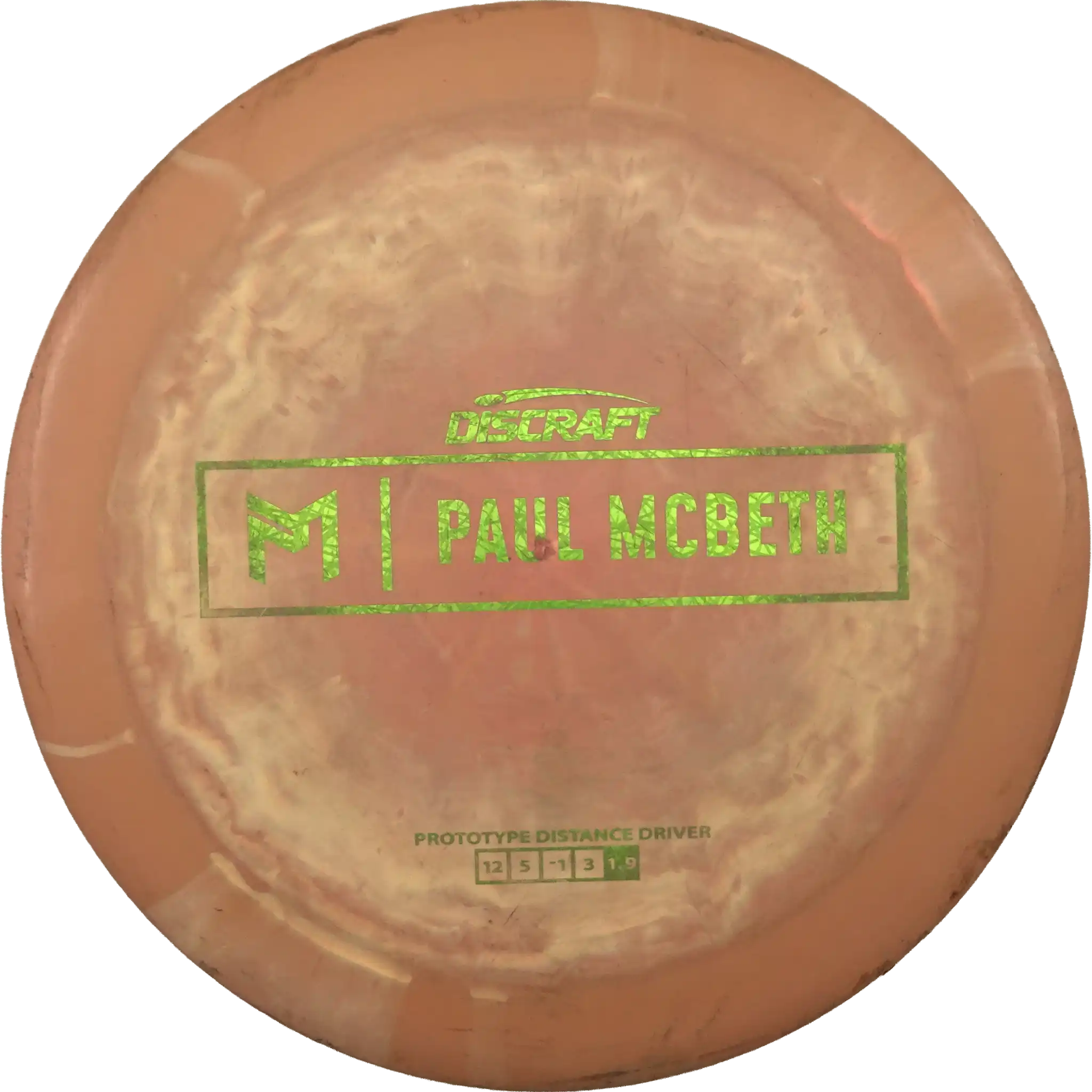 ESP Swirl Kong - Prototype Zeus - Paul McBeth