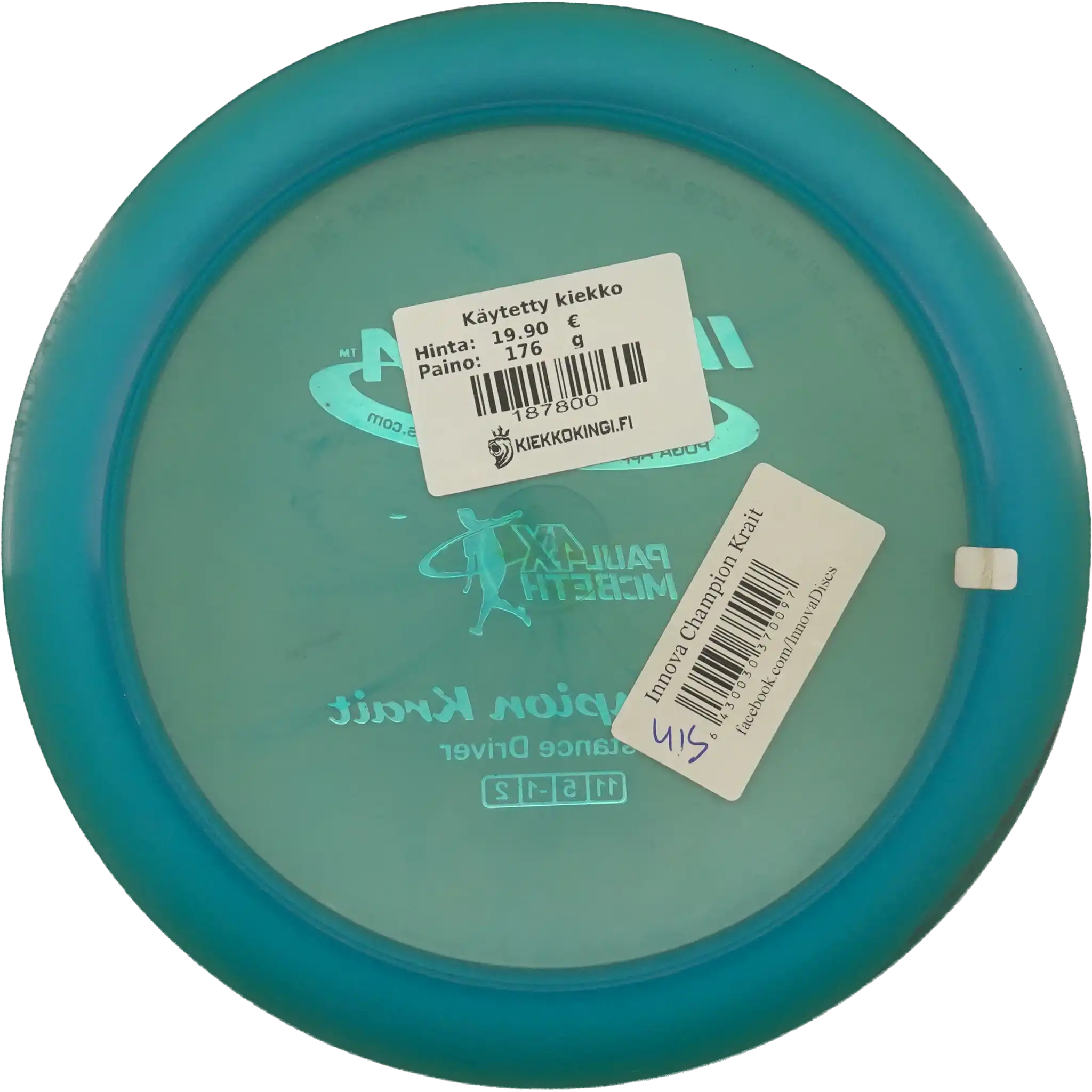 Champion Krait - Paul McBeth - 4x World Champion