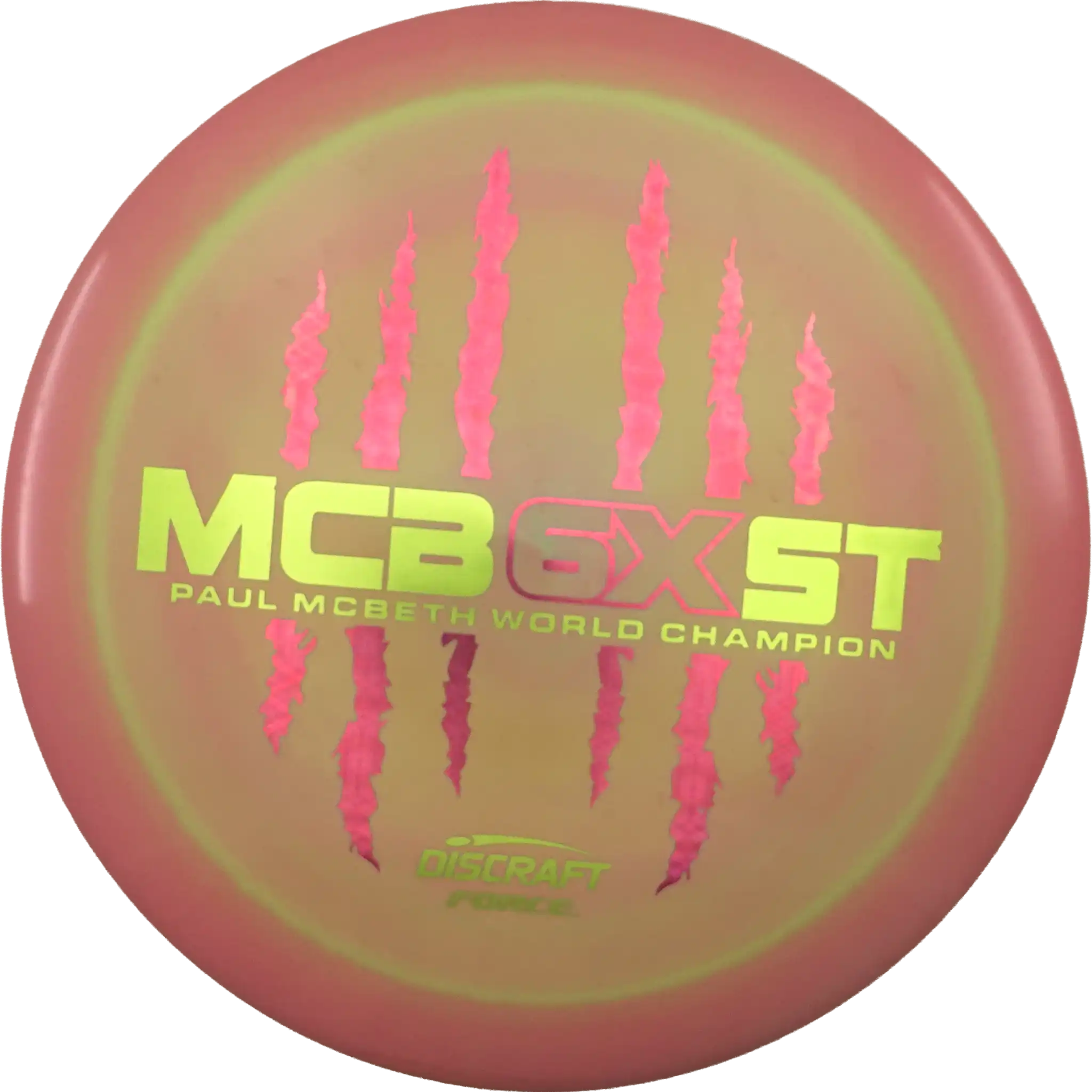 ESP Force - Paul McBeth - 6x World Champion - Claw Stamp
