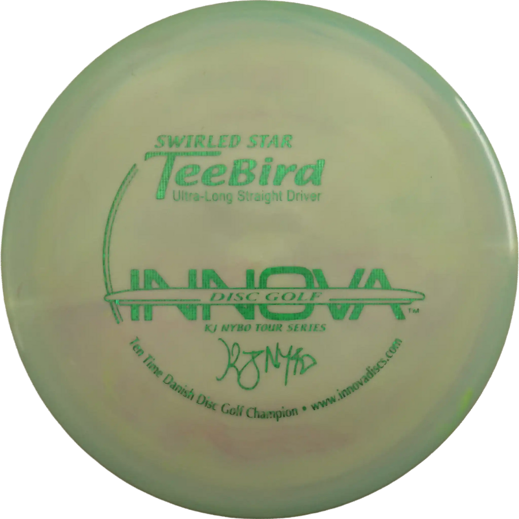 Swirled Star Teebird - KJ Nybo - 10x Danish Disc Golf Champion