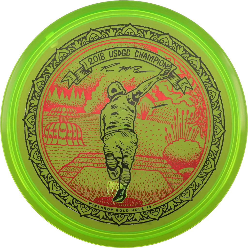 Champion Roc - 2018 USDGC Champion - Paul McBeth - Winthrop Gold Hole 18