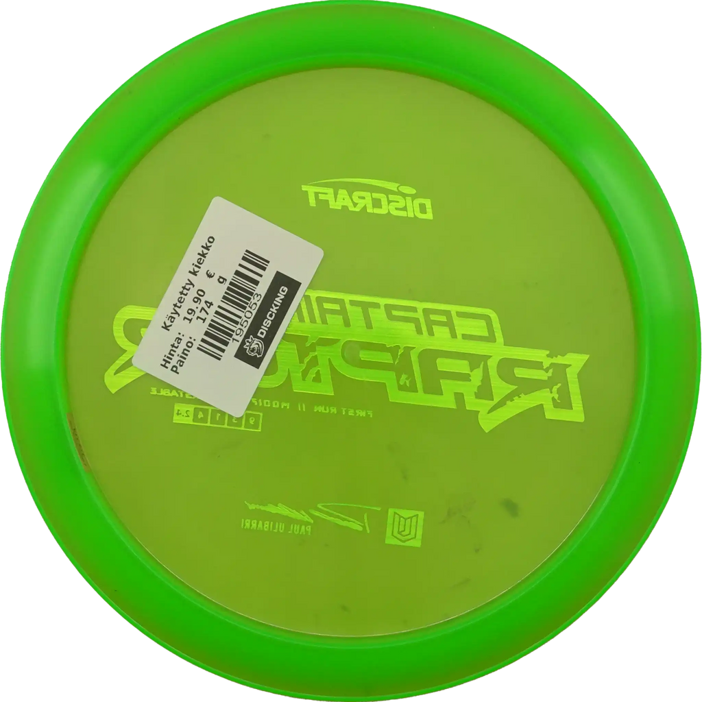 Big Z Captain´s Raptor - First Run