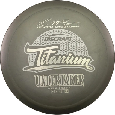 Titanium Undertaker - Paul McBeth