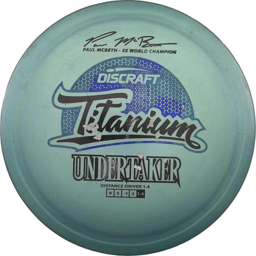 Titanium Undertaker - Paul McBeth - Paul McBeth 5x World Champion