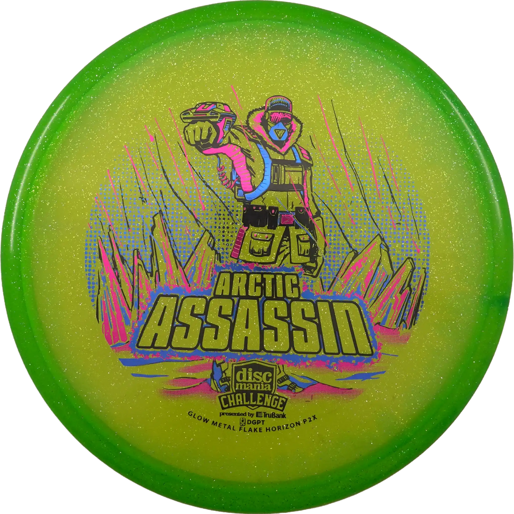 Horizon Metal Flake C-Line P2X - Gannon Buhr - Arctic Assasin - Discmania Challenge