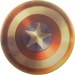 Gold Compass - Captain America Stamp