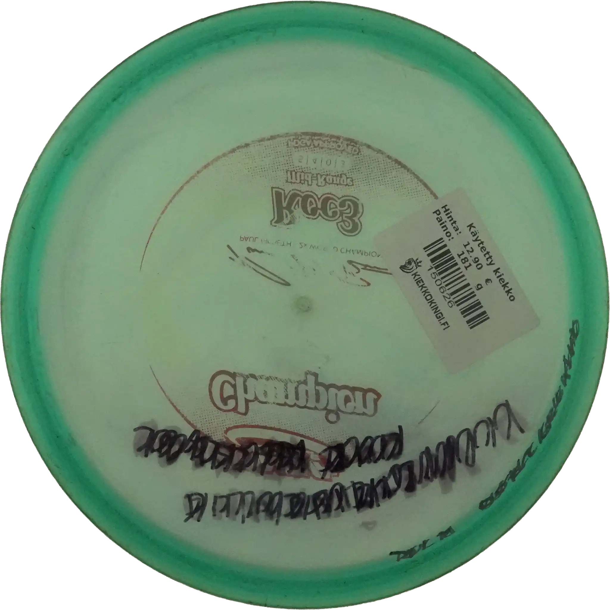 Champion Roc3 - Paul McBeth 2x World Champion