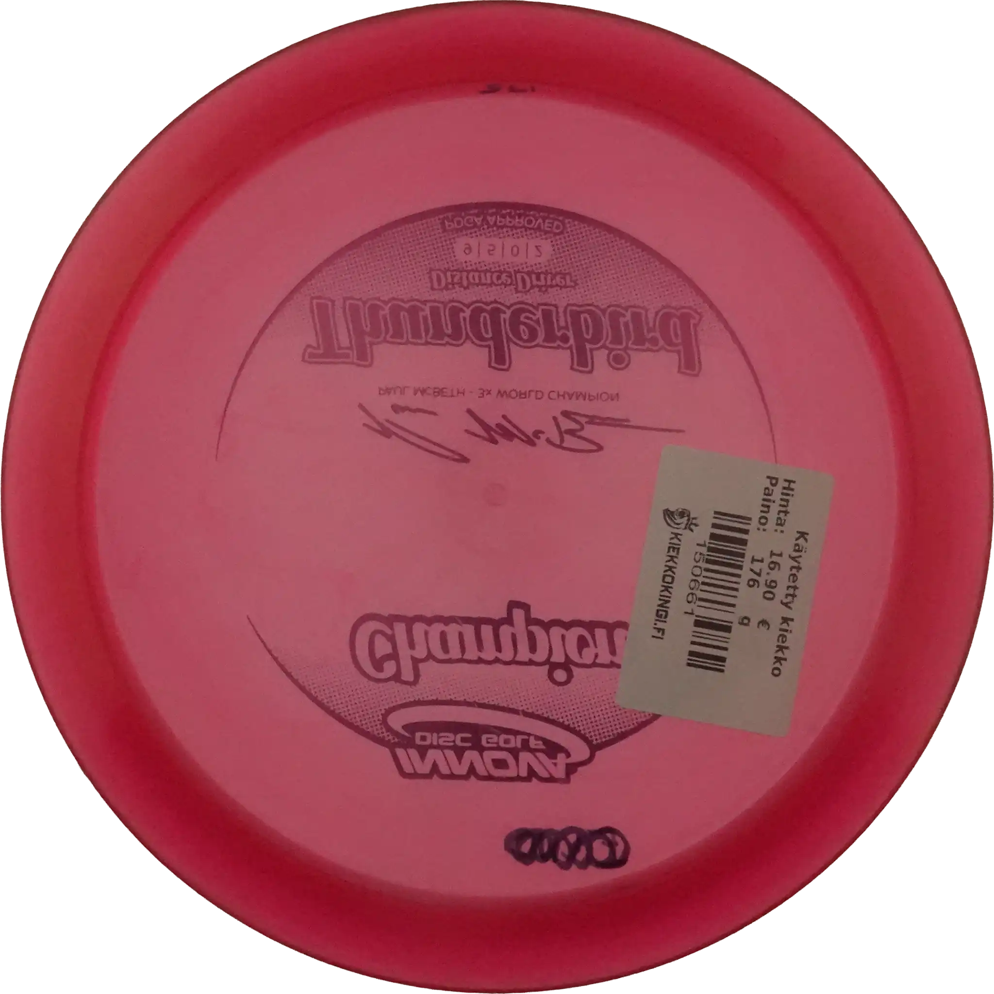 Champion Thunderbird - Paul McBeth 3x World Champion