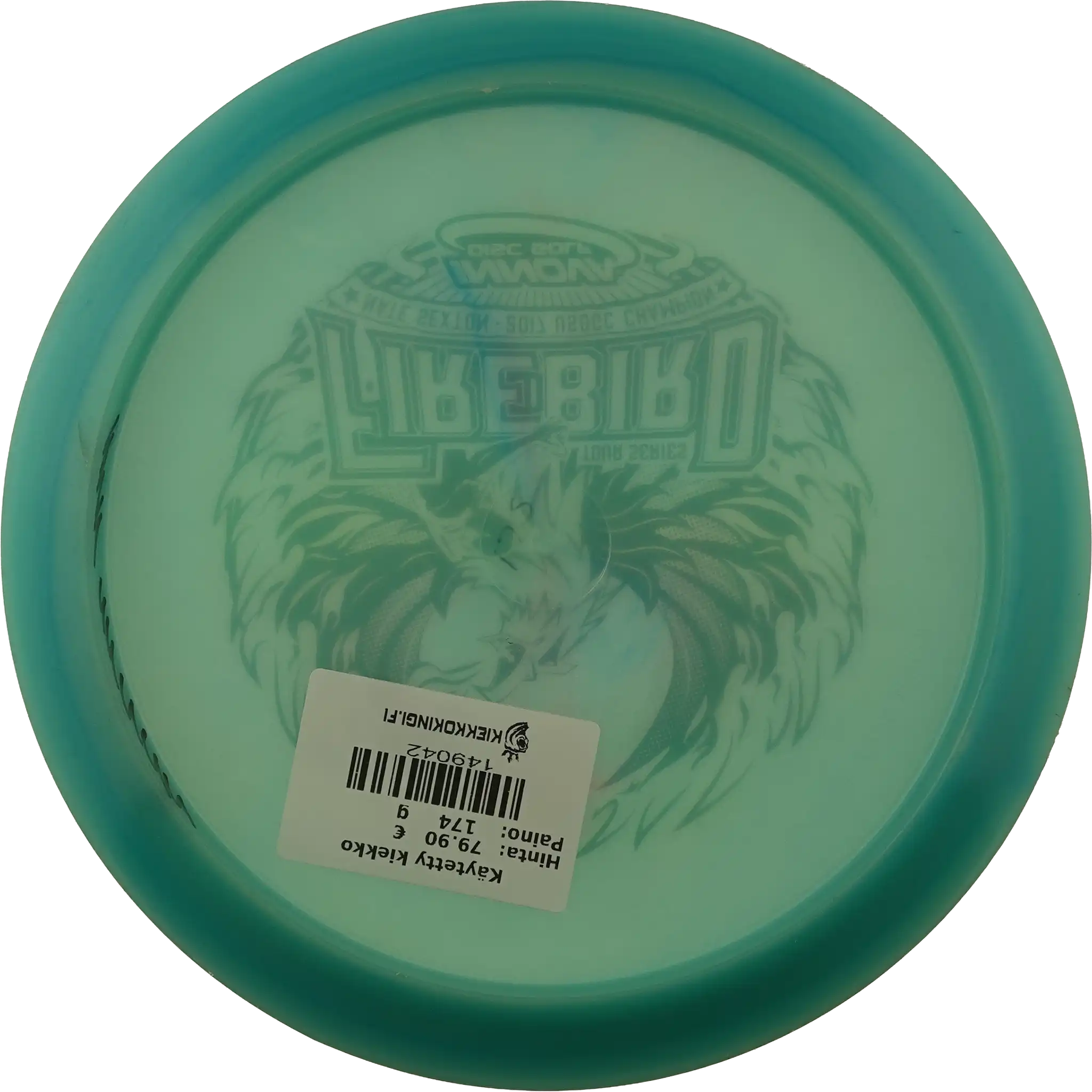 Color Glow Champion Firebird - Nate Sexton 2017