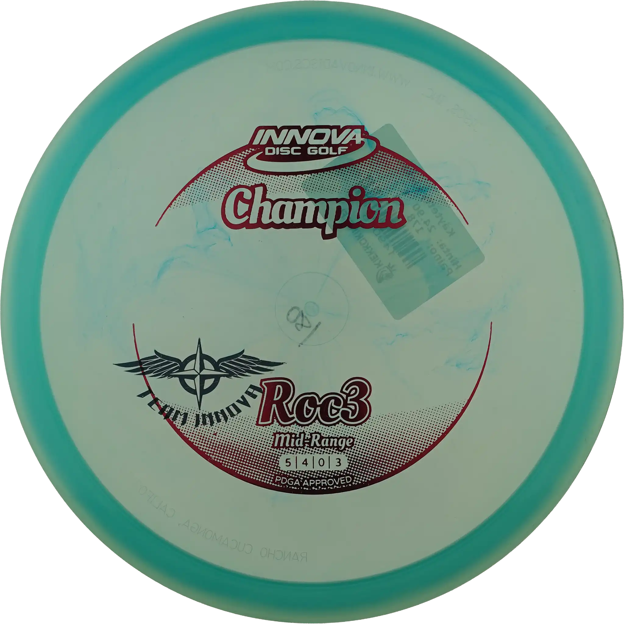 Champion Roc3 - Team Innova