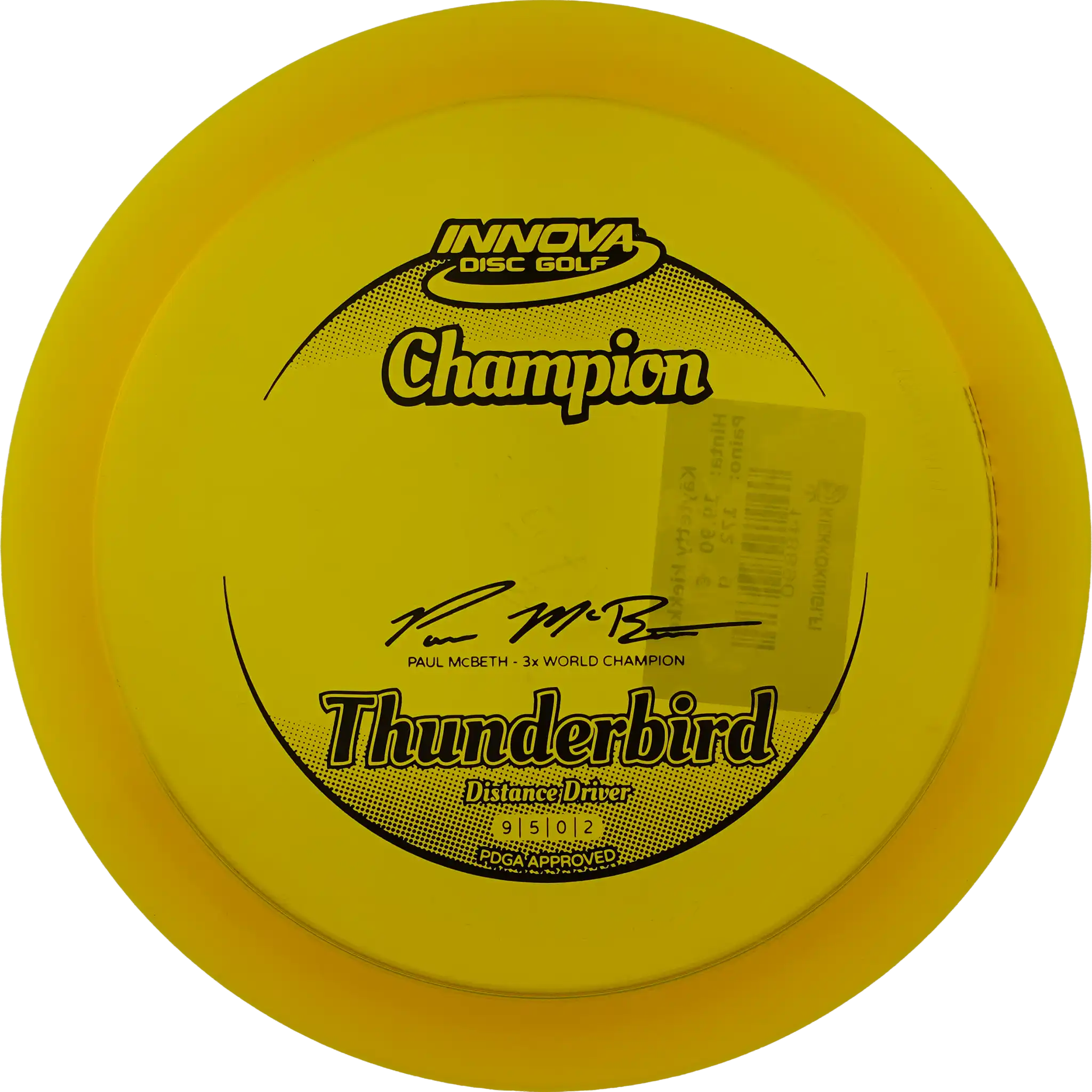 Champion Thunderbird - Paul McBeth