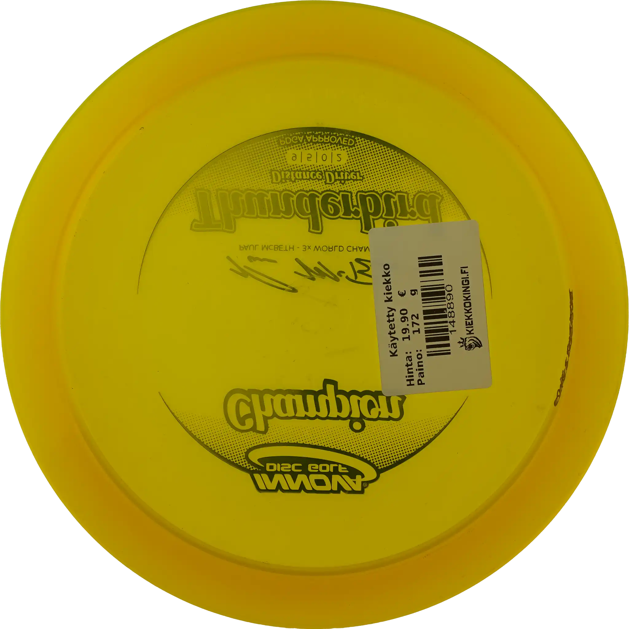 Champion Thunderbird - Paul McBeth