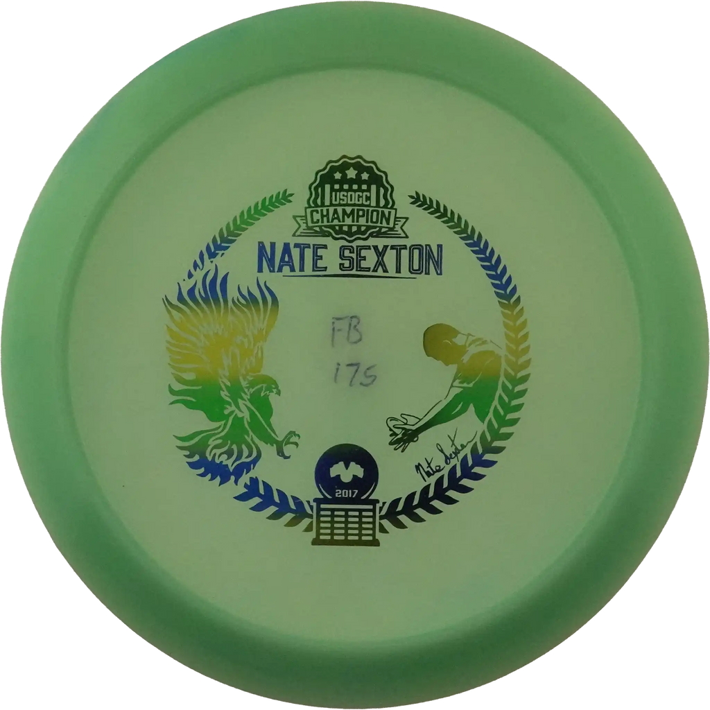 Color Glow Champion Firebird - Nate Sexton 2017 - Bottom Stamp