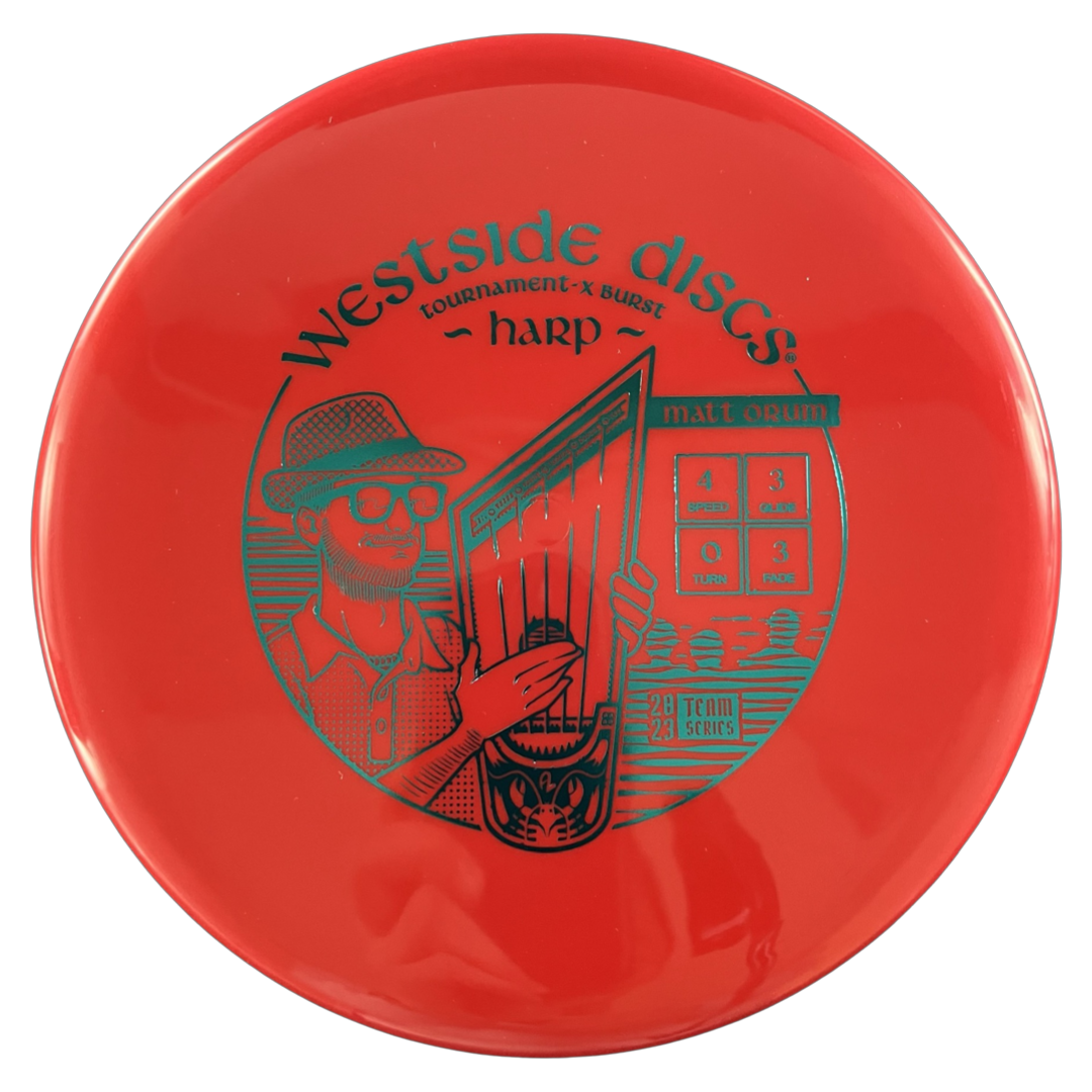 Westside Discs Tournament-X Burst Harp - Matt Orum Team Series