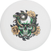 Zero Medium Pure - Skull vit