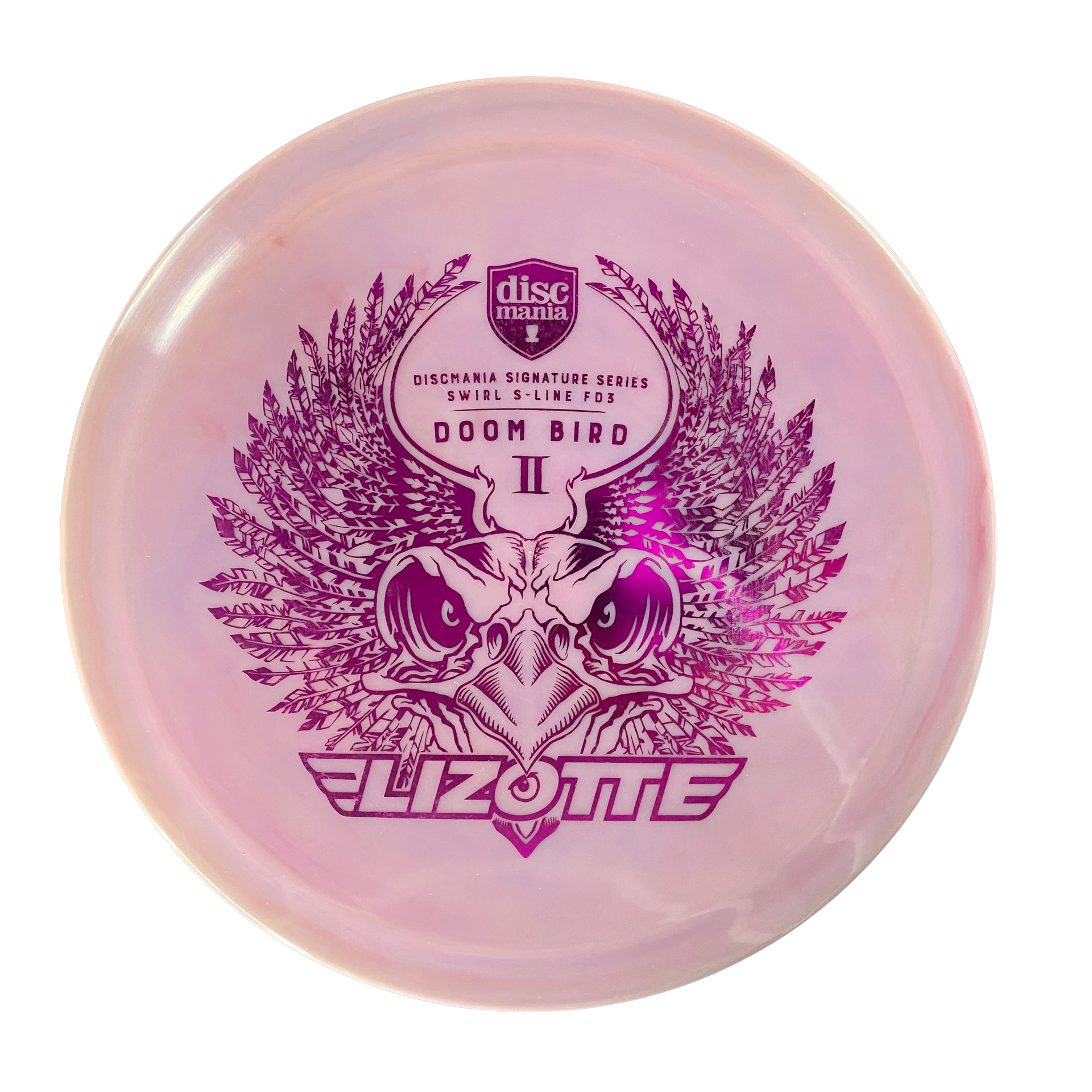 Discmania Swirl S-Line FD3 - Doom Bird 2 Simon Lizotte