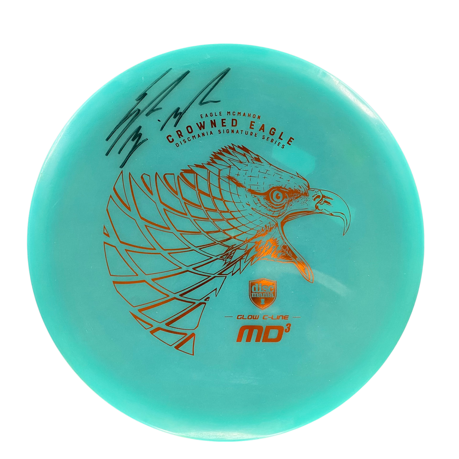 Discmania Glow C-Line MD3 - Crowned Eagle Eagle McMahon