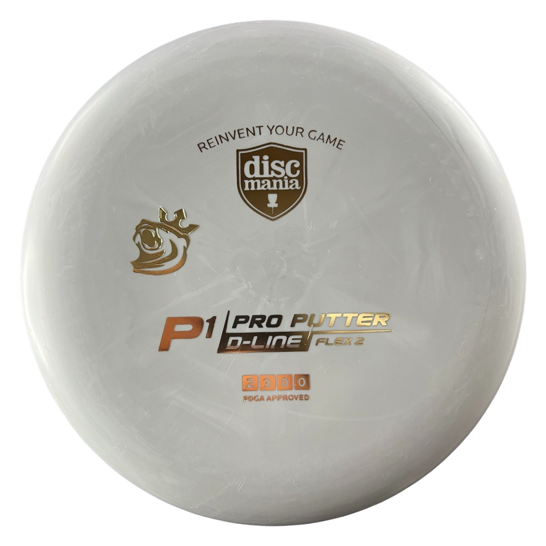 Discmania Flex 2 D-Line P1 - KiekkoKingi Mini Stamp