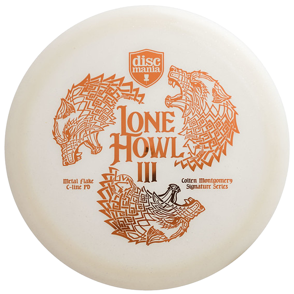 Discmania Metal Flake C-Line PD - Lone Howl 3 Colten Montogomery signature series